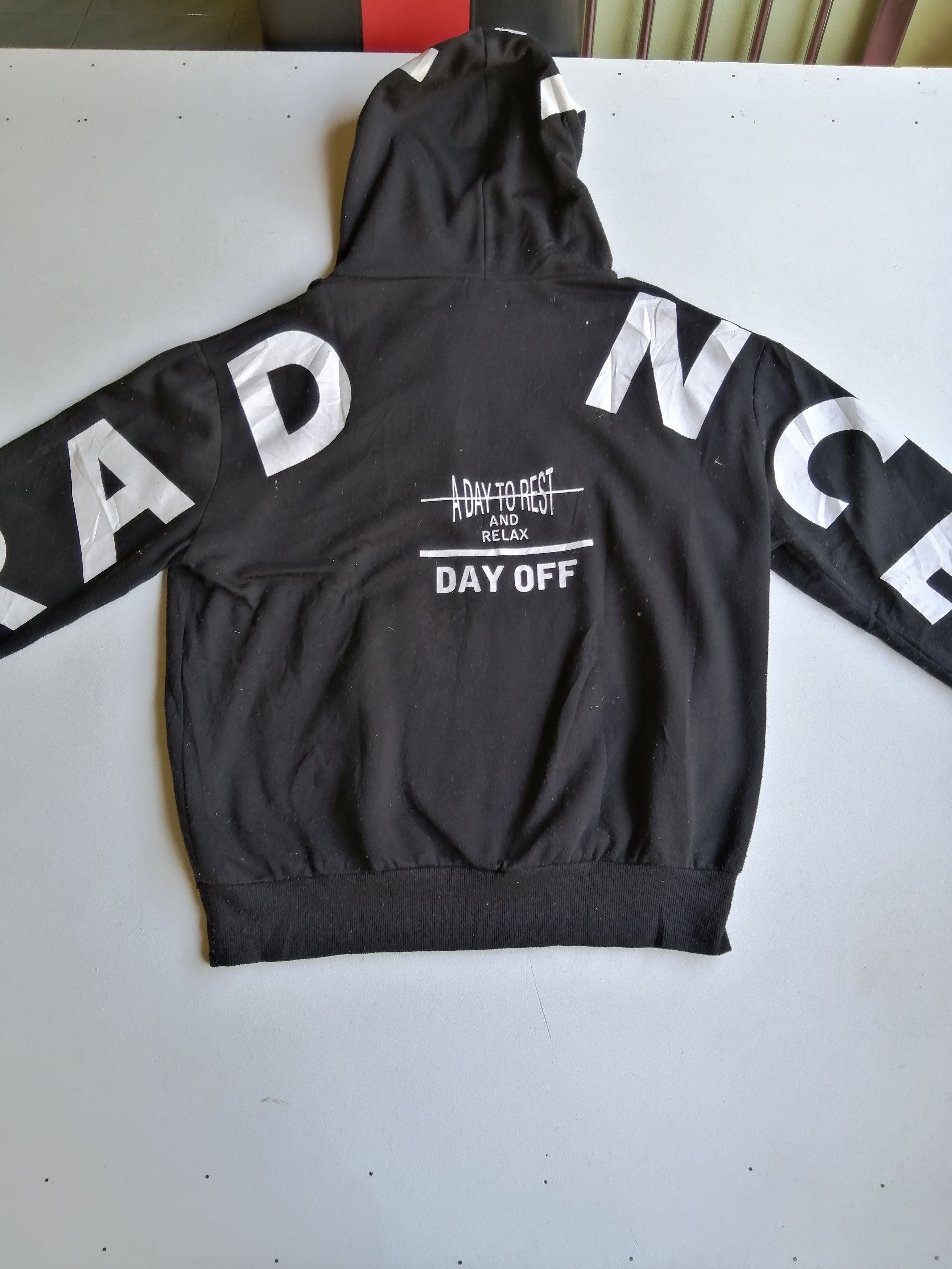 Designer × Vintage Vintage ANAP Hoodie Big Logo Sweatshirt Size US XXL / EU 58 / 5 - 5 Thumbnail