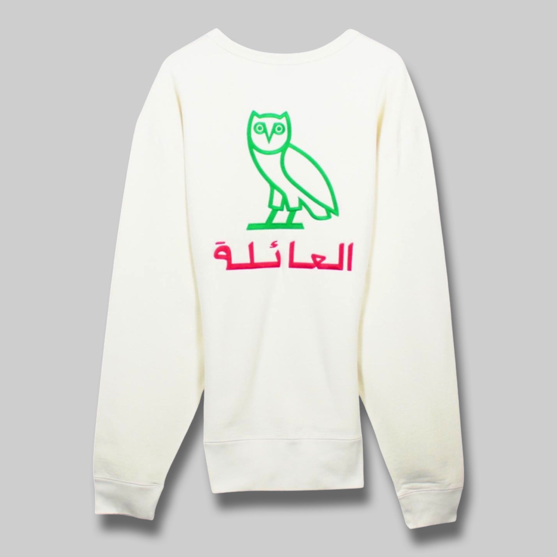 Drake OVO ARABIC FAMILY OWL CREWNECK Size US XL / EU 56 / 4 - 1 Thumbnail