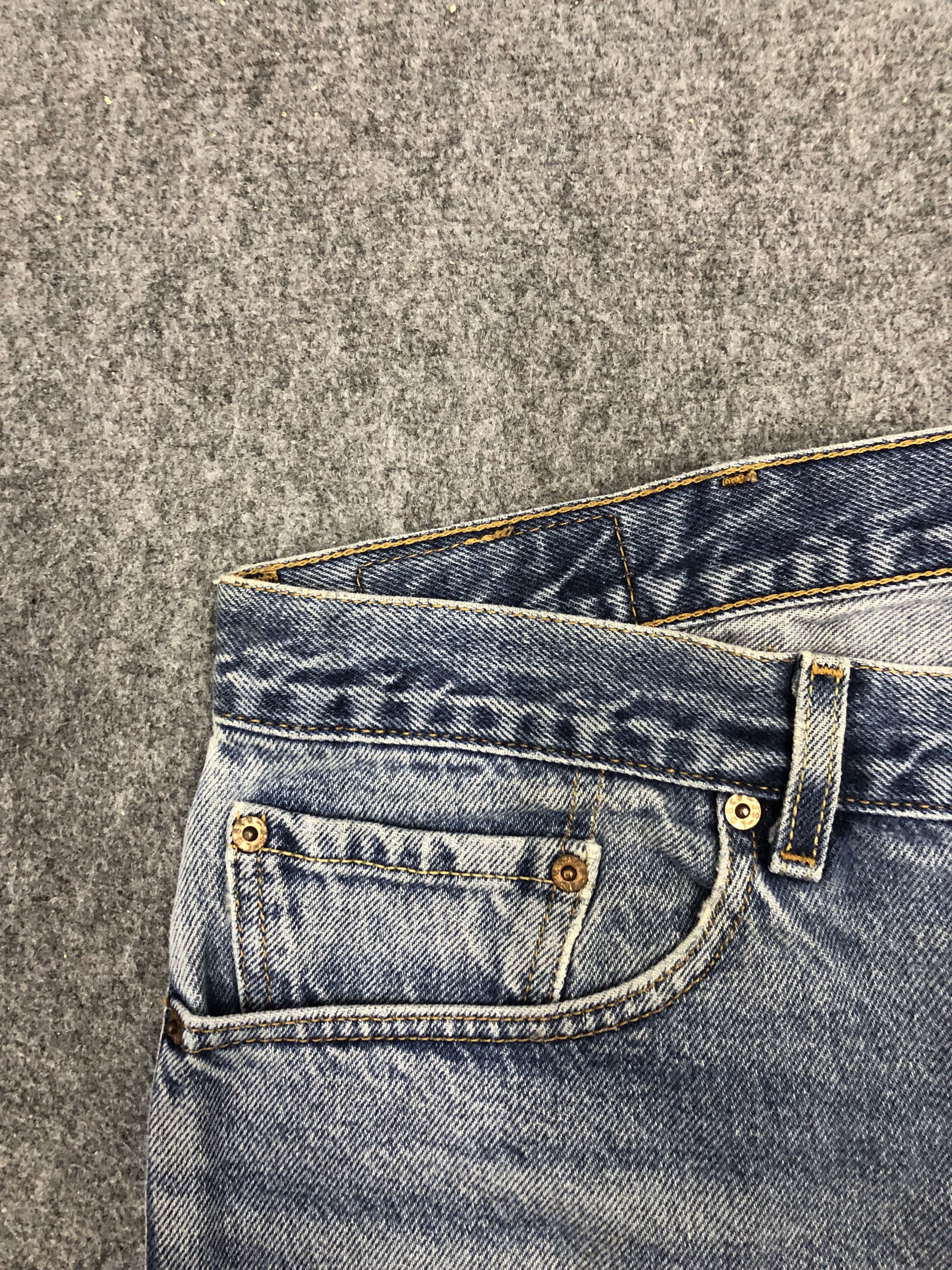 Levi's Vintage Levis 505 Light Blue Jeans DP1286 Size US 39 - 8 Thumbnail