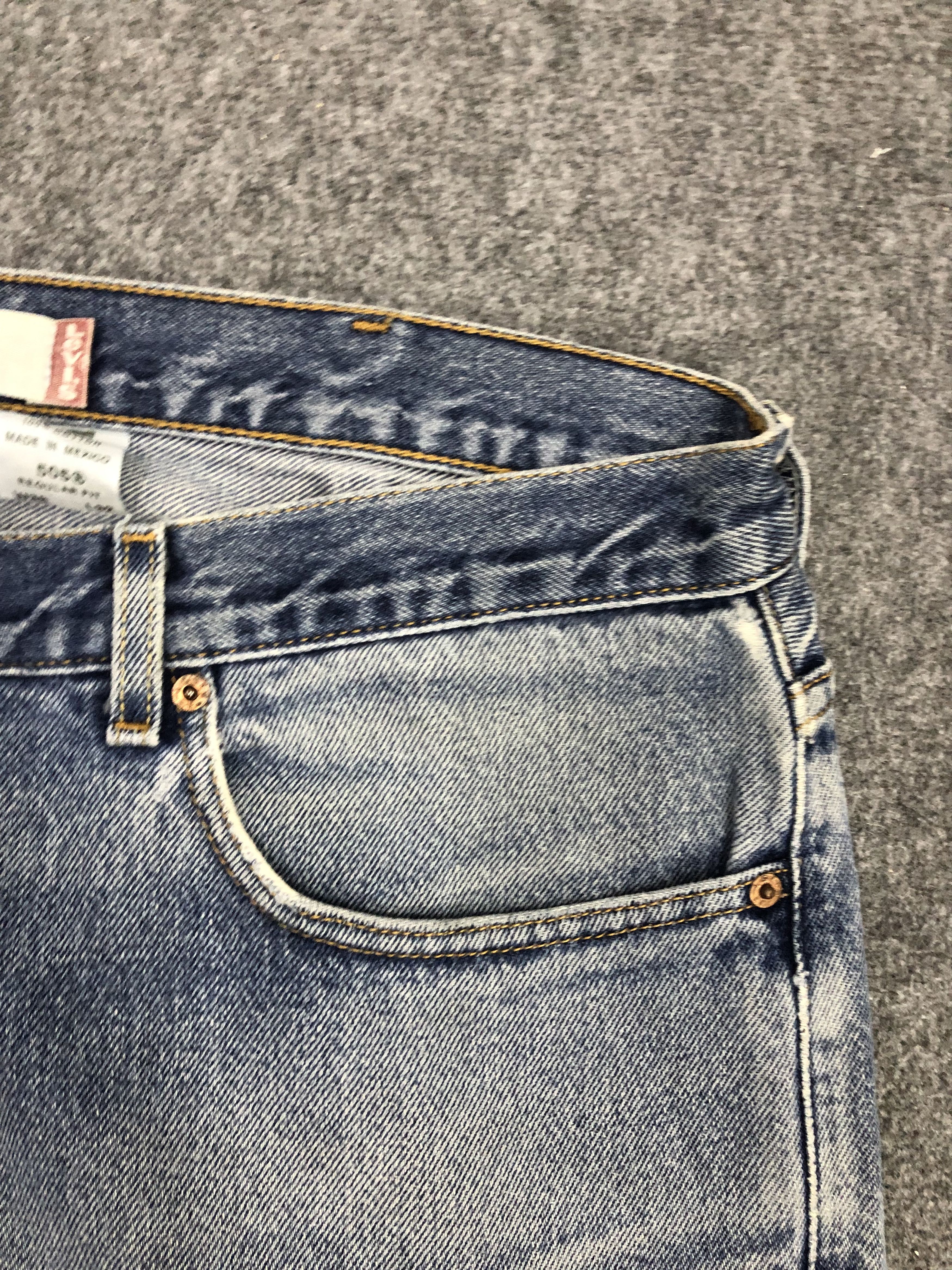 Levi's Vintage Levis 505 Light Blue Jeans DP1286 Size US 39 - 7 Thumbnail