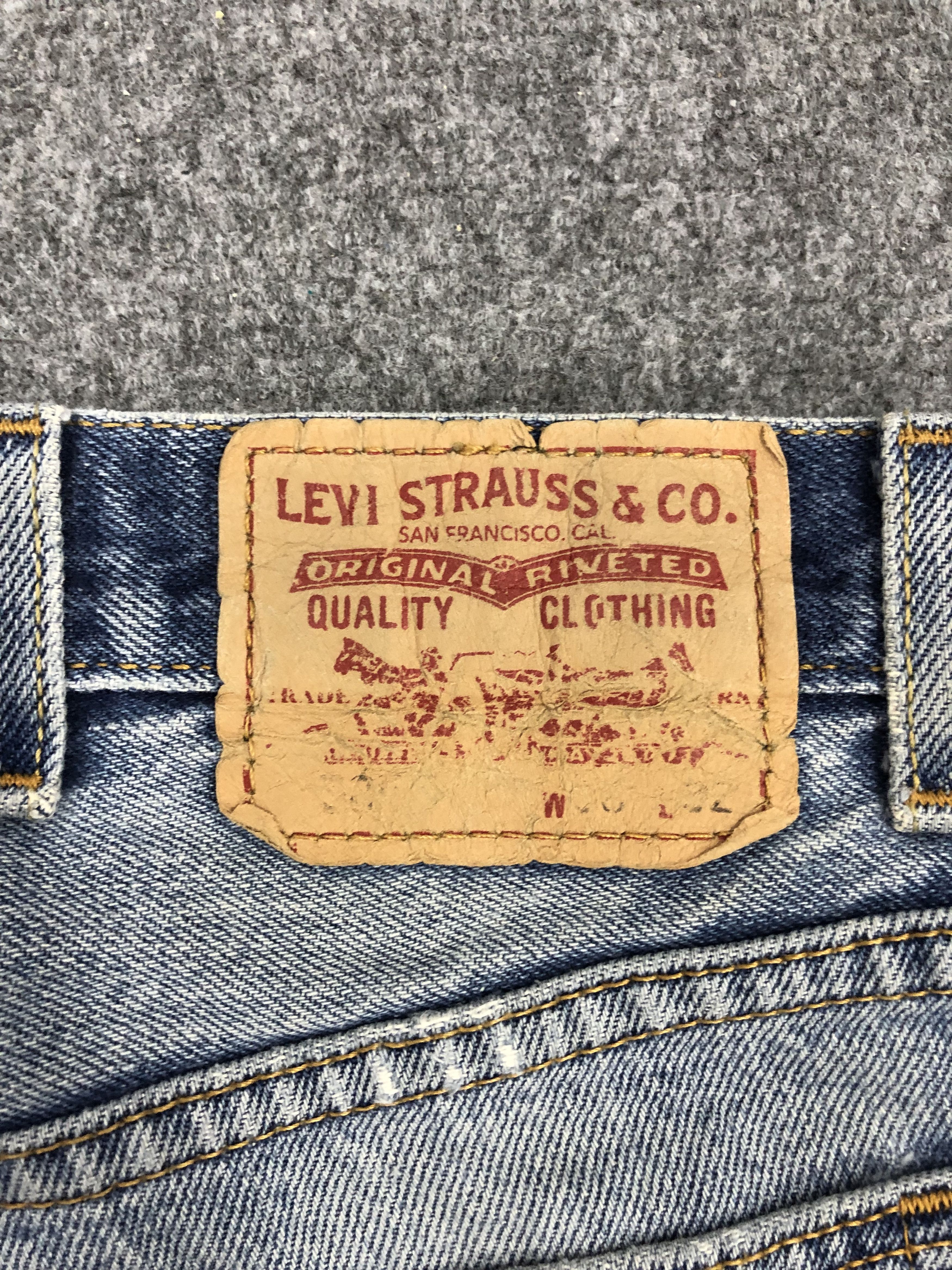 Levi's Vintage Levis 505 Light Blue Jeans DP1286 Size US 39 - 5 Thumbnail