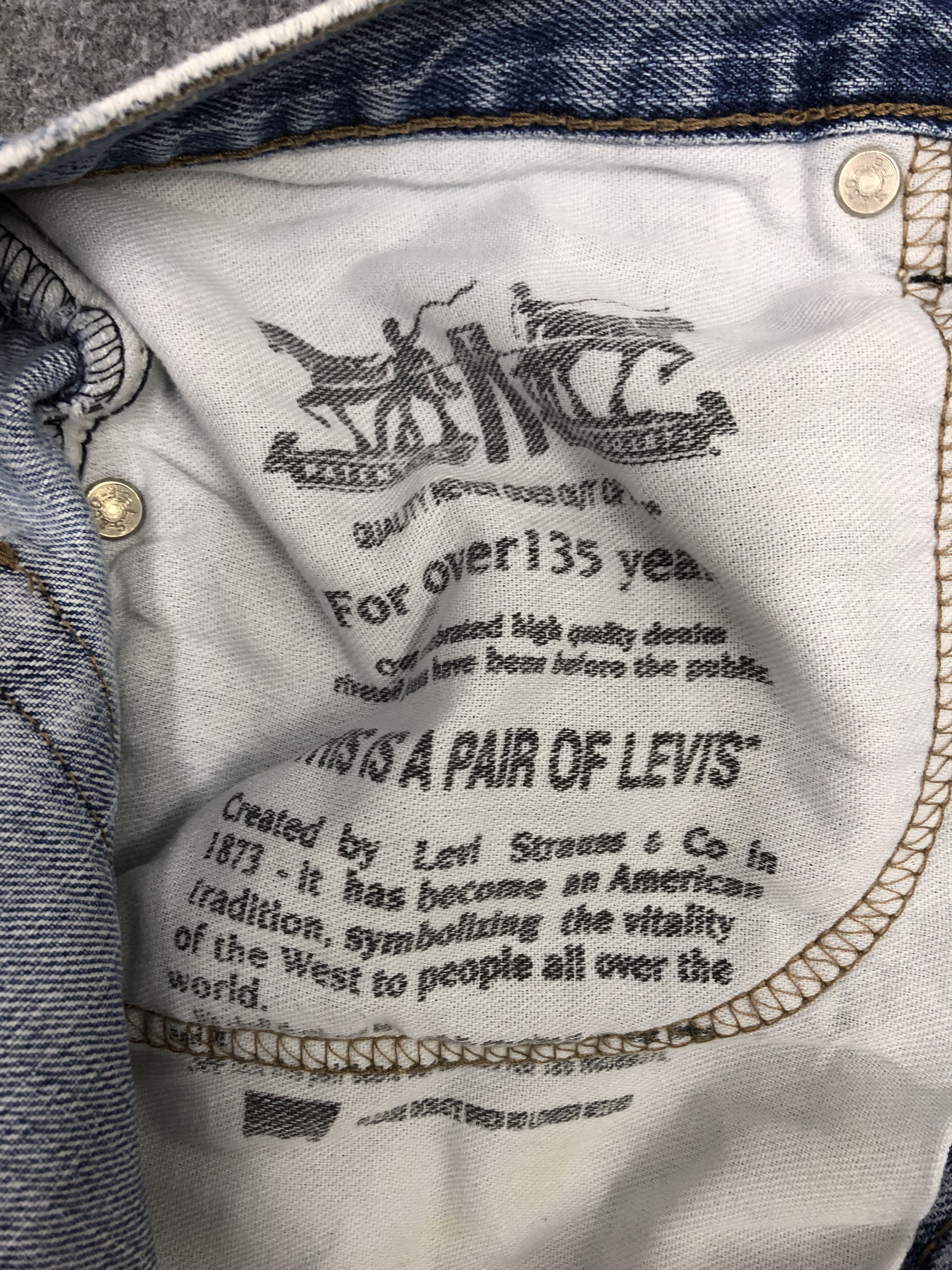 Levi's Vintage Levis 559 Sun Faded Jeans DP1280 Size US 36 / EU 52 - 15 Thumbnail