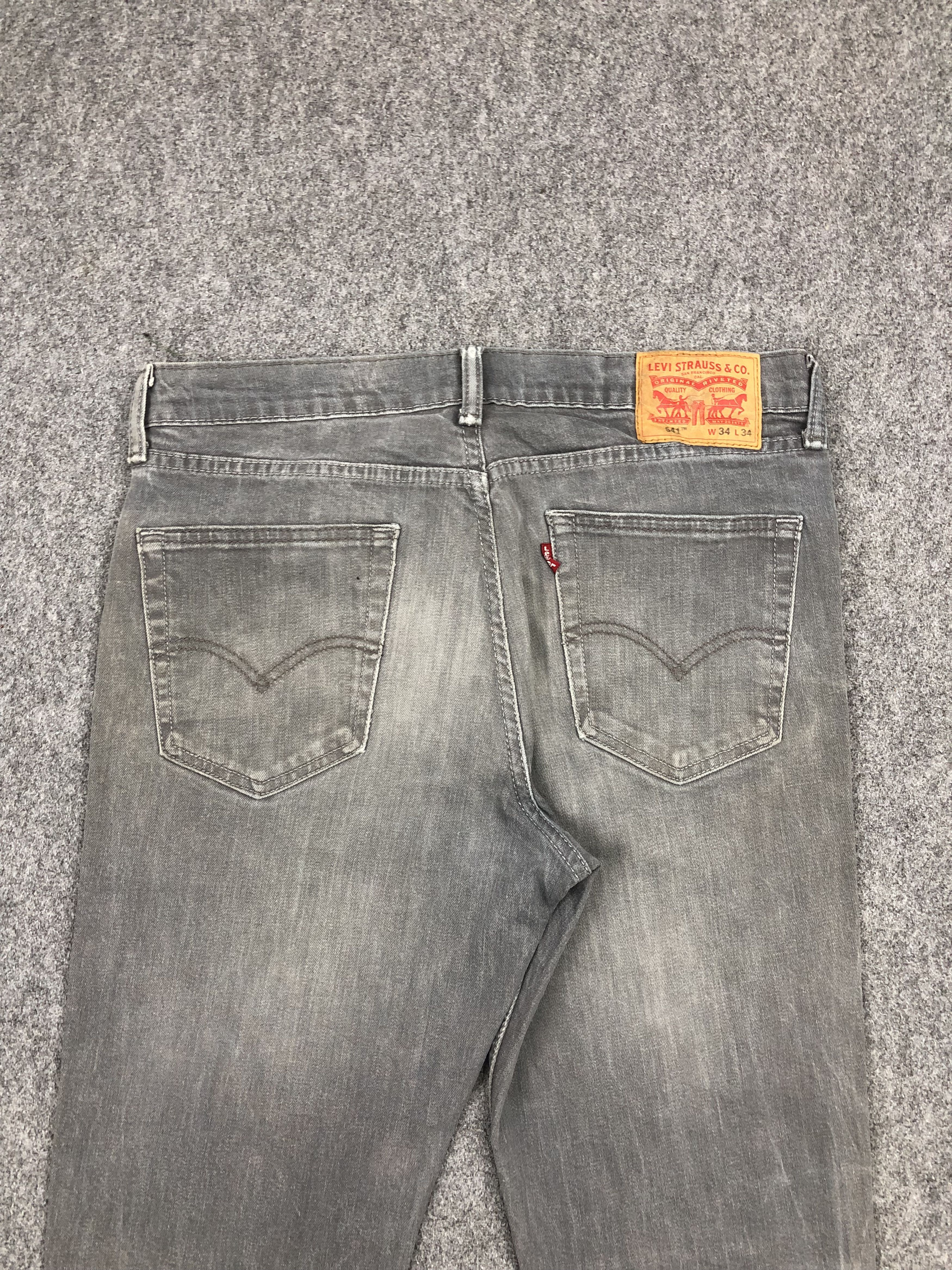 Levi's × Vintage Vintage Levis 541 Sun Faded Denim DP1331 Size US 33 - 4 Thumbnail