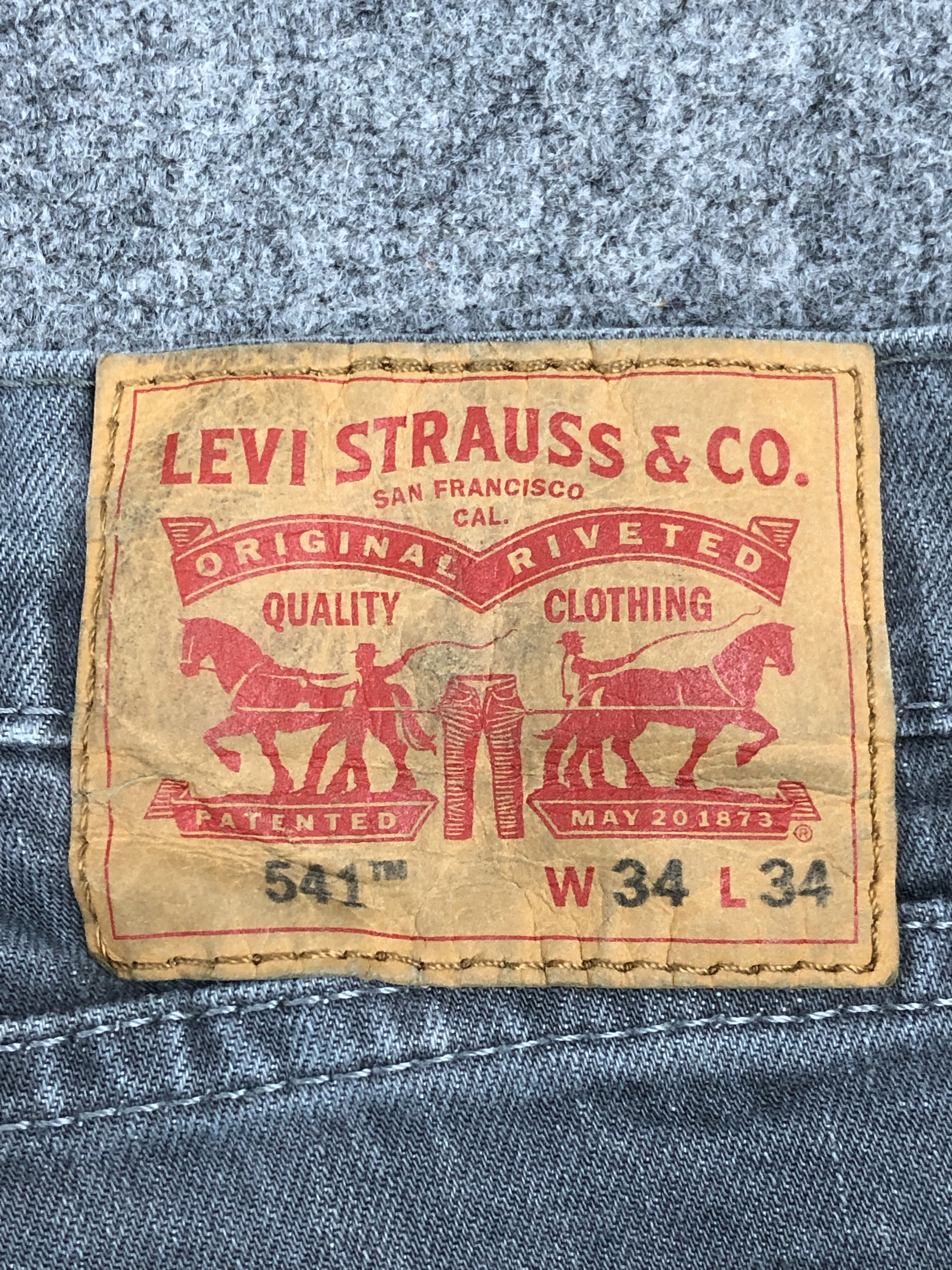 Levi's × Vintage Vintage Levis 541 Sun Faded Denim DP1331 Size US 33 - 5 Thumbnail