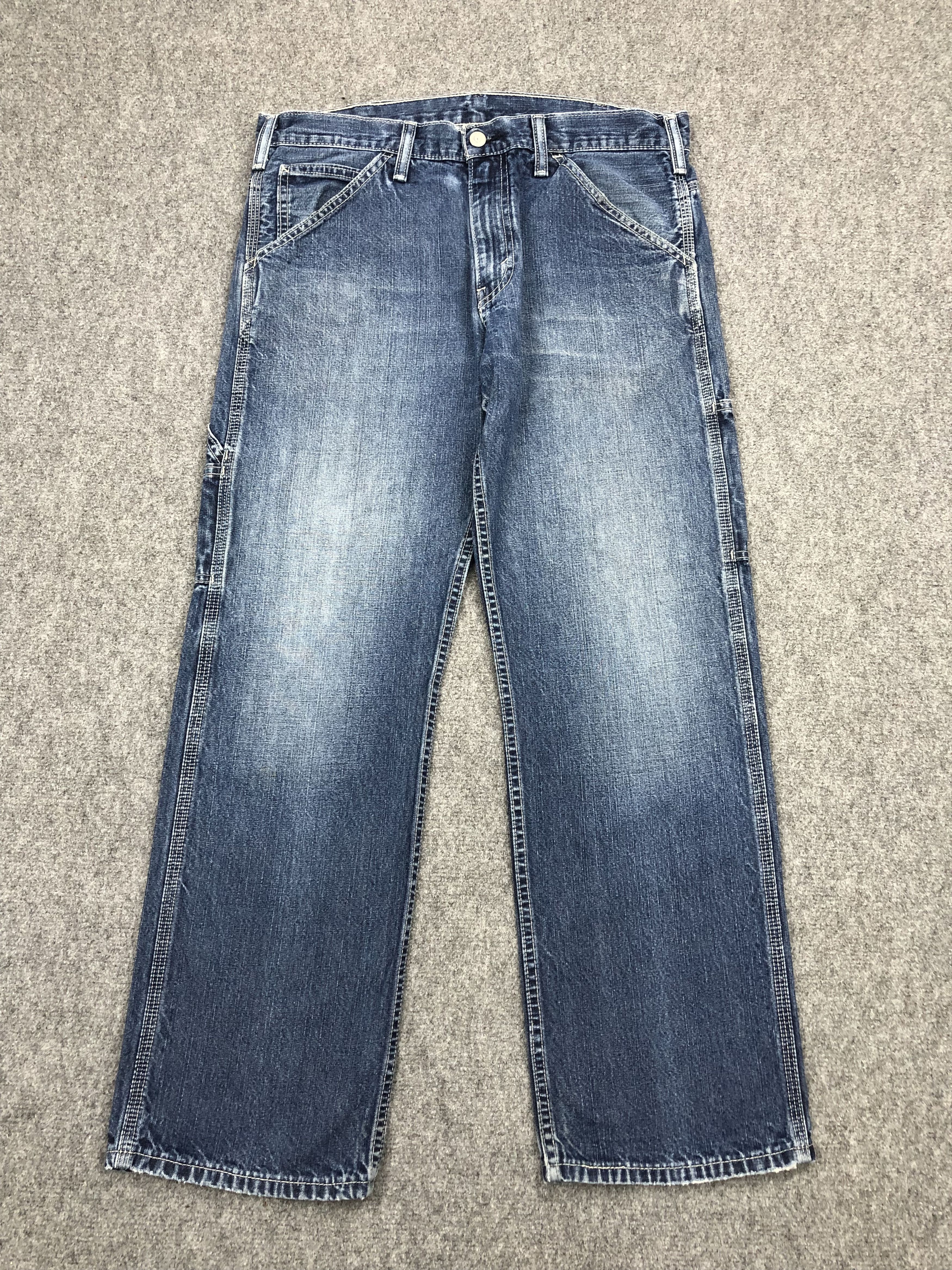 Levi's Vintage Levis Carpenter Blue Jeans DP1328 Size US 34 / EU 50 - 1 Thumbnail