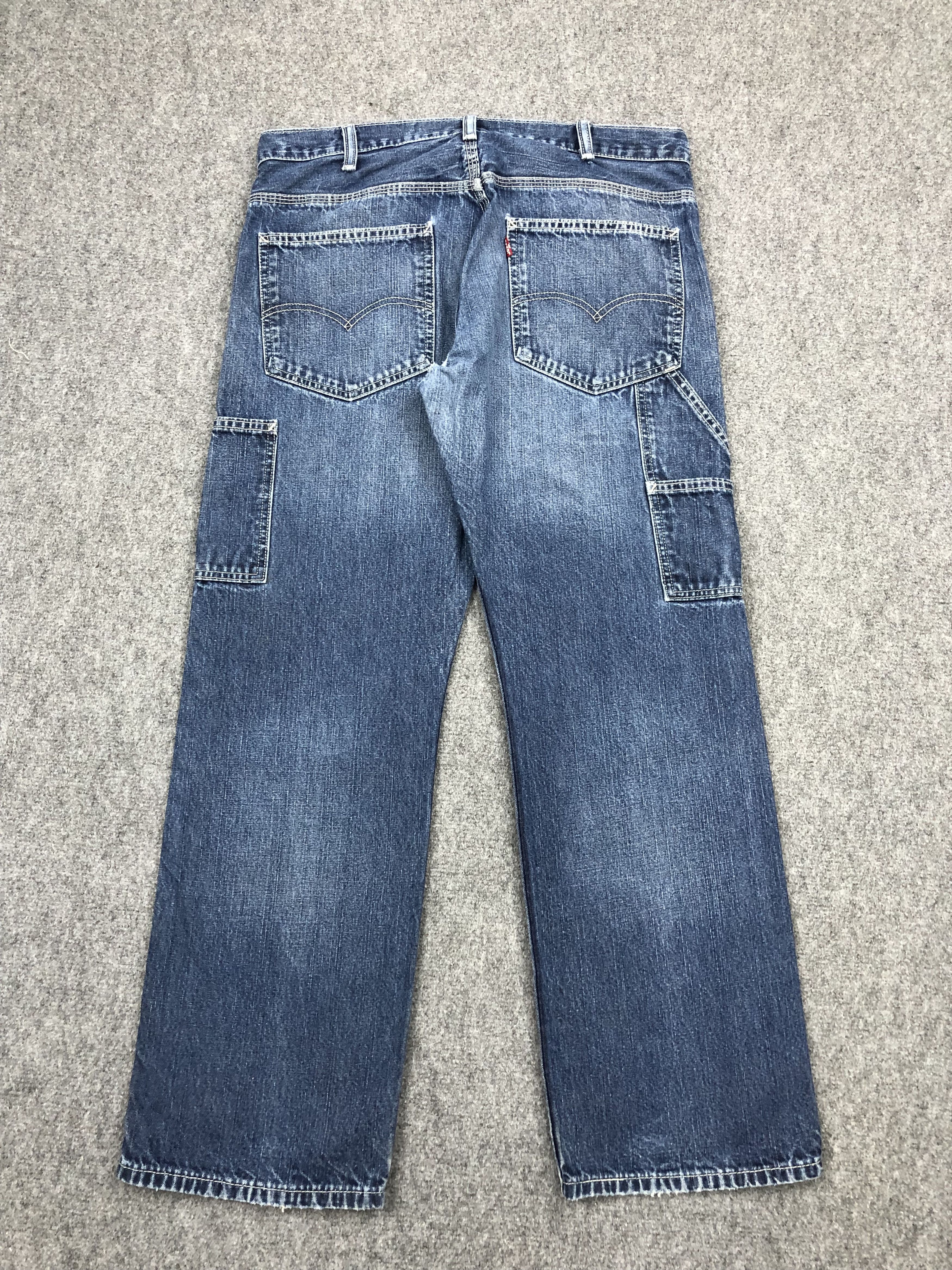 Levi's Vintage Levis Carpenter Blue Jeans DP1328 Size US 34 / EU 50 - 3 Thumbnail