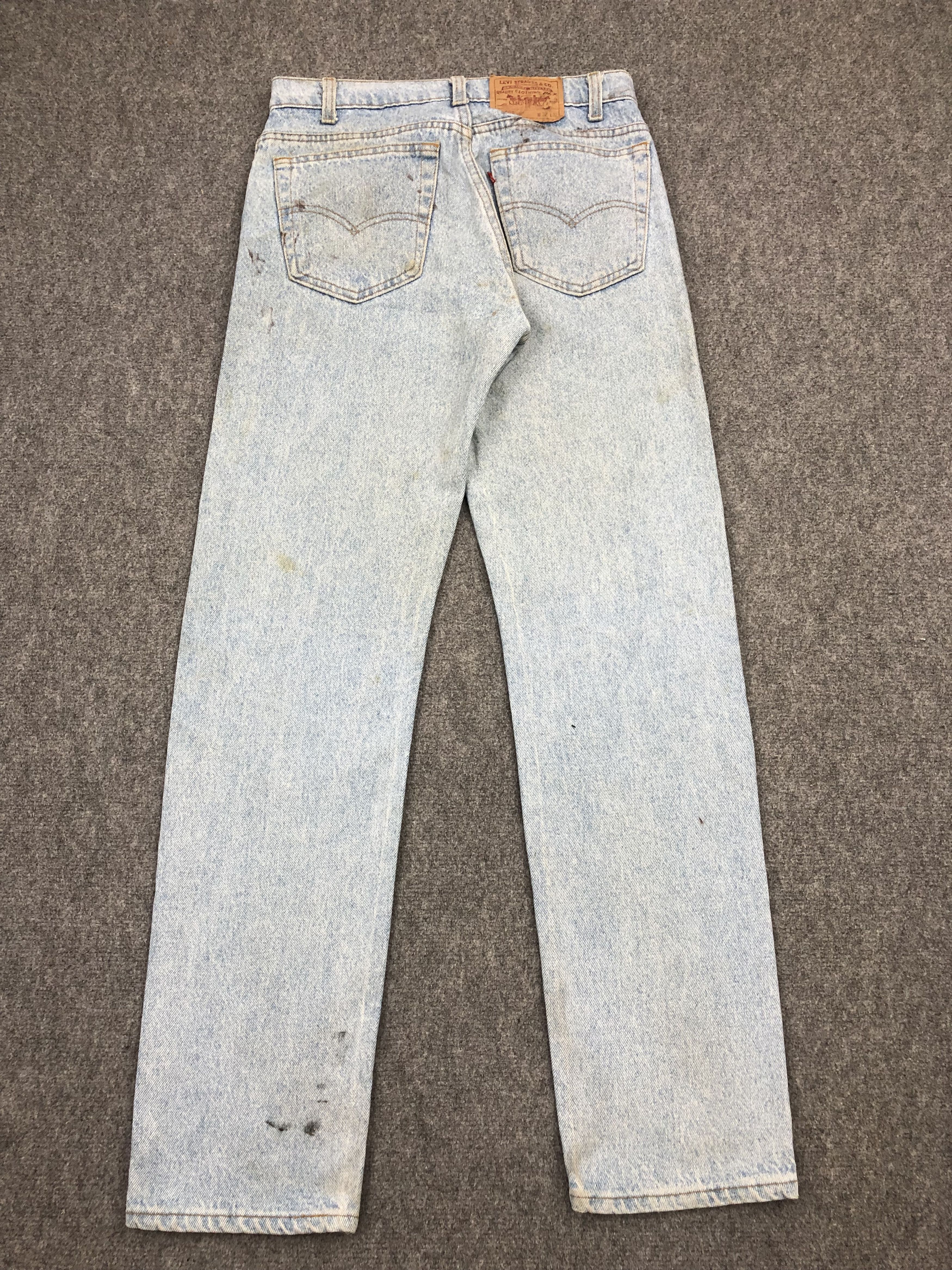 Levi's Vintage 90s Levis 505 Light Wash Jeans DP1326 Size US 32 / EU 48 - 3 Thumbnail