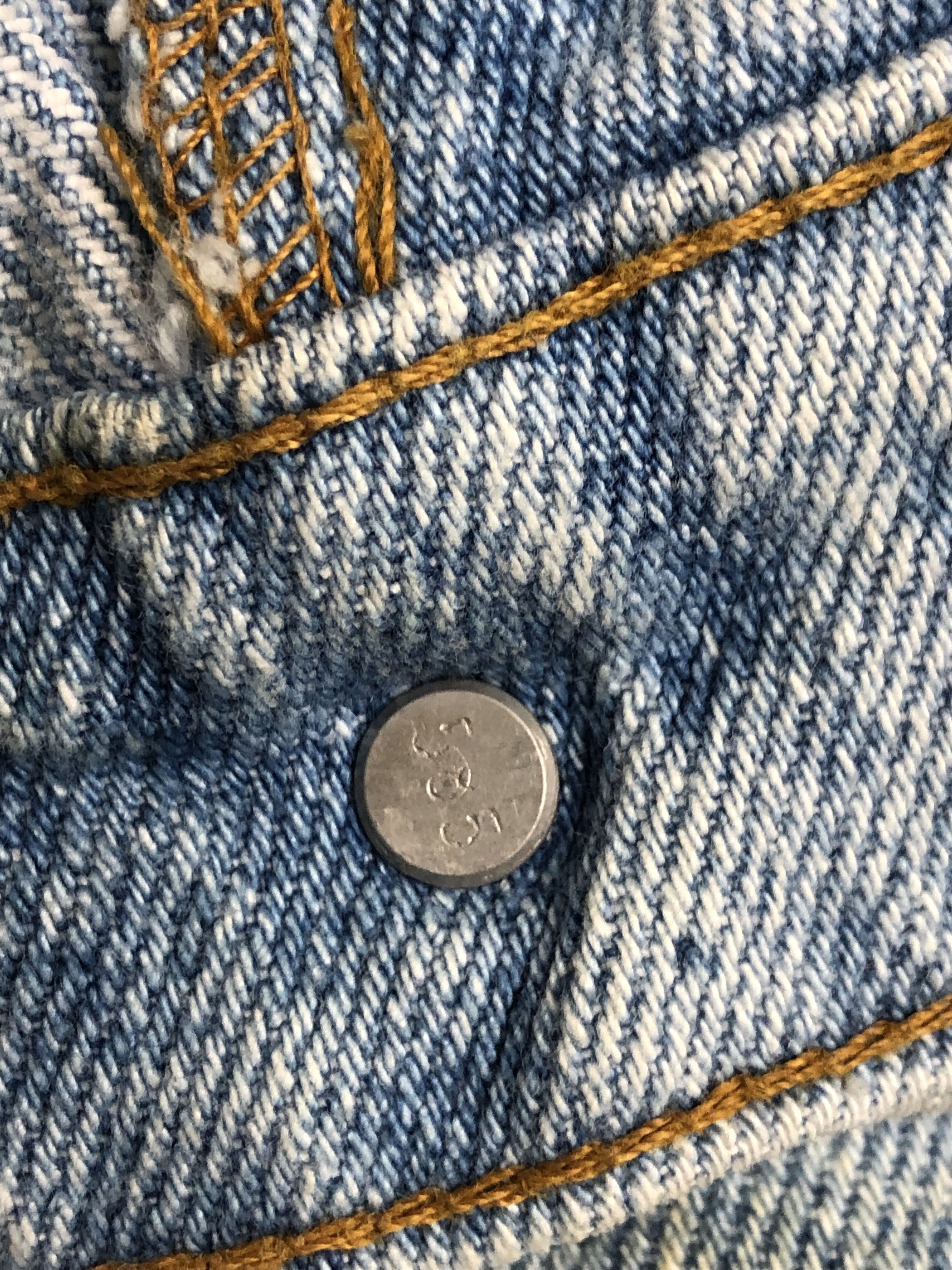 Levi's Vintage 90s Levis 505 Light Wash Jeans DP1326 Size US 32 / EU 48 - 12 Thumbnail