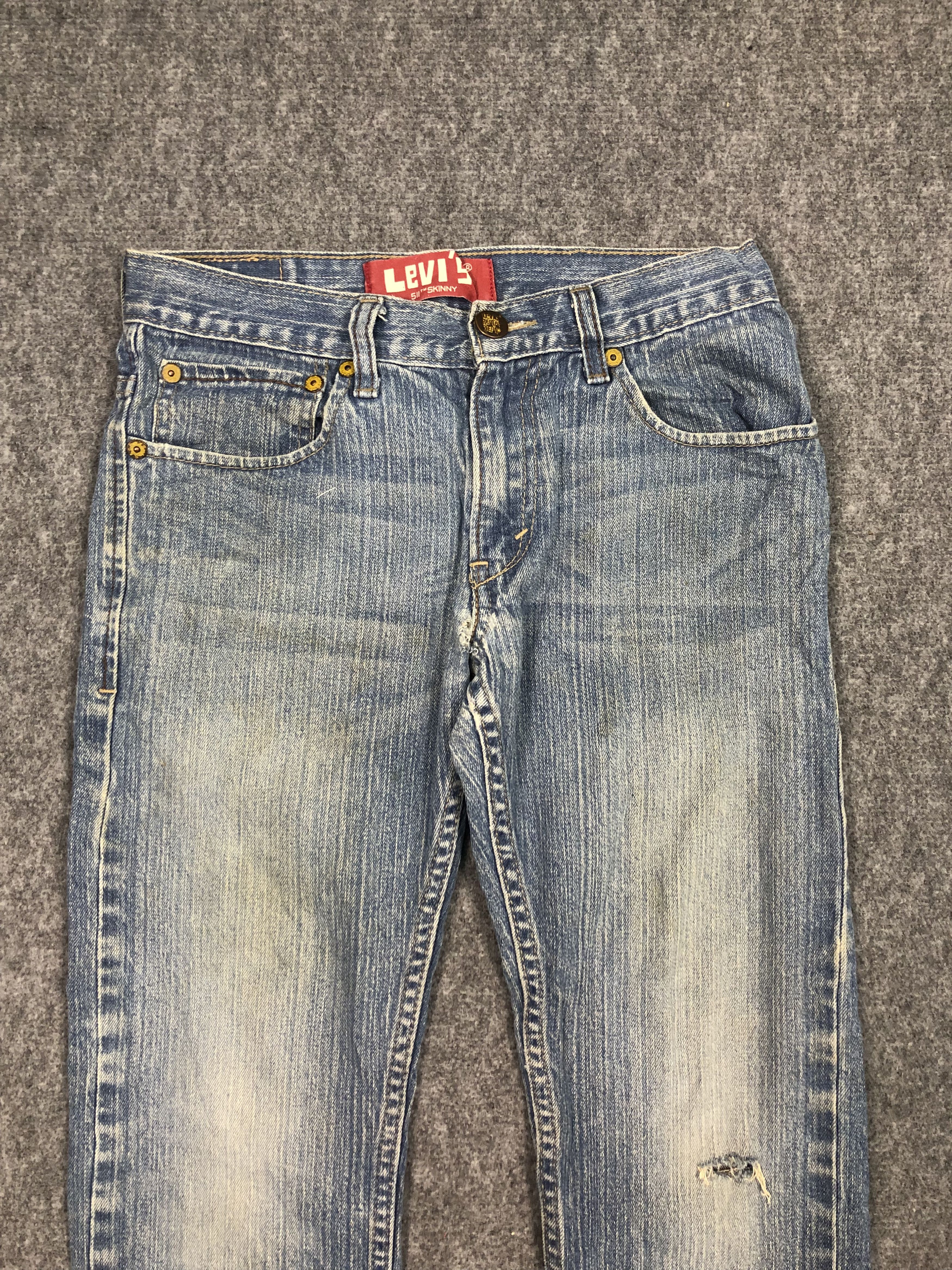 Levi's Vintage Levis 511 Skinny Blue Jeans DP0165 Size US 28 / EU 44 - 2 Thumbnail