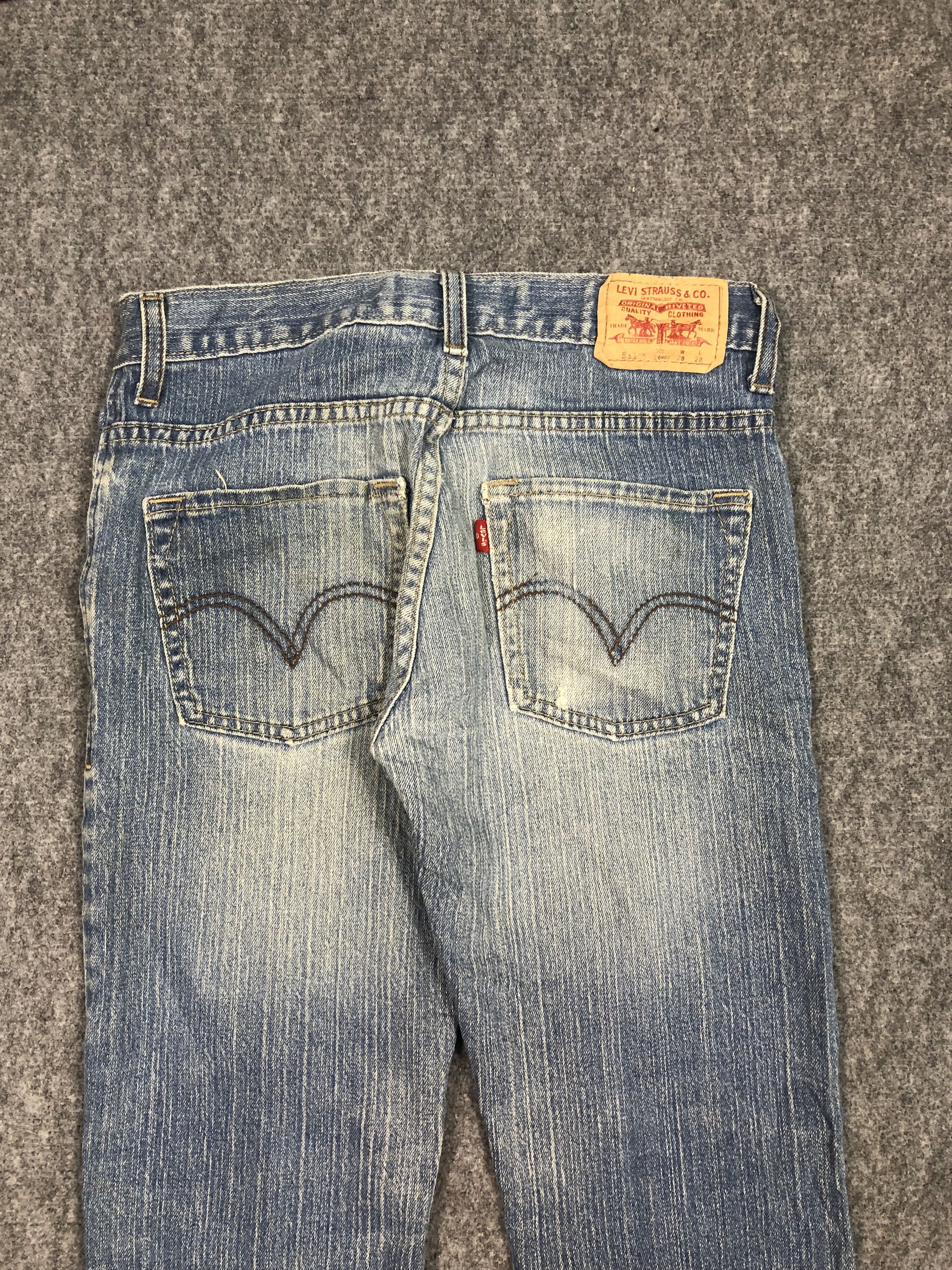 Levi's Vintage Levis 511 Skinny Blue Jeans DP0165 Size US 28 / EU 44 - 4 Thumbnail