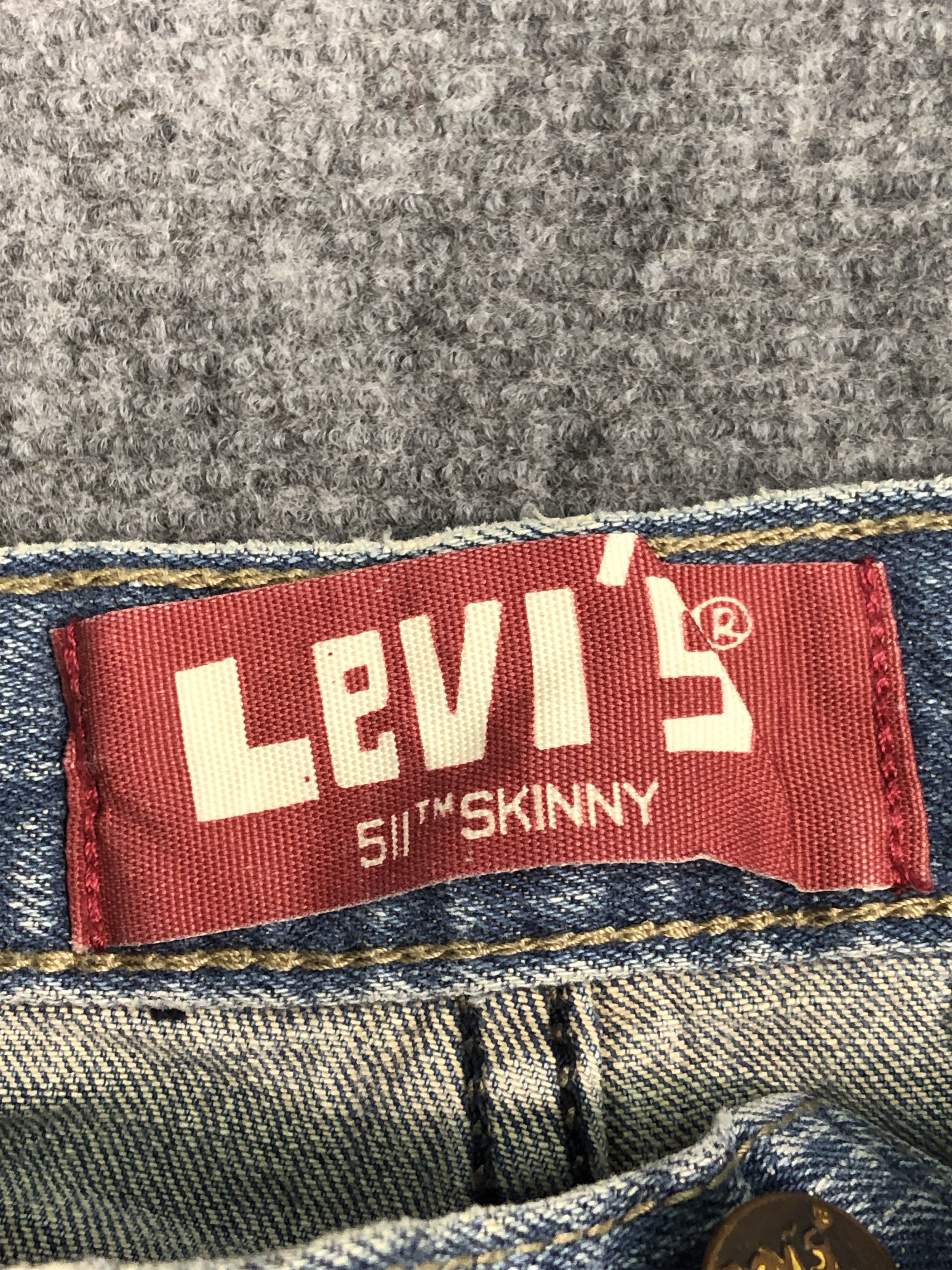 Levi's Vintage Levis 511 Skinny Blue Jeans DP0165 Size US 28 / EU 44 - 7 Thumbnail