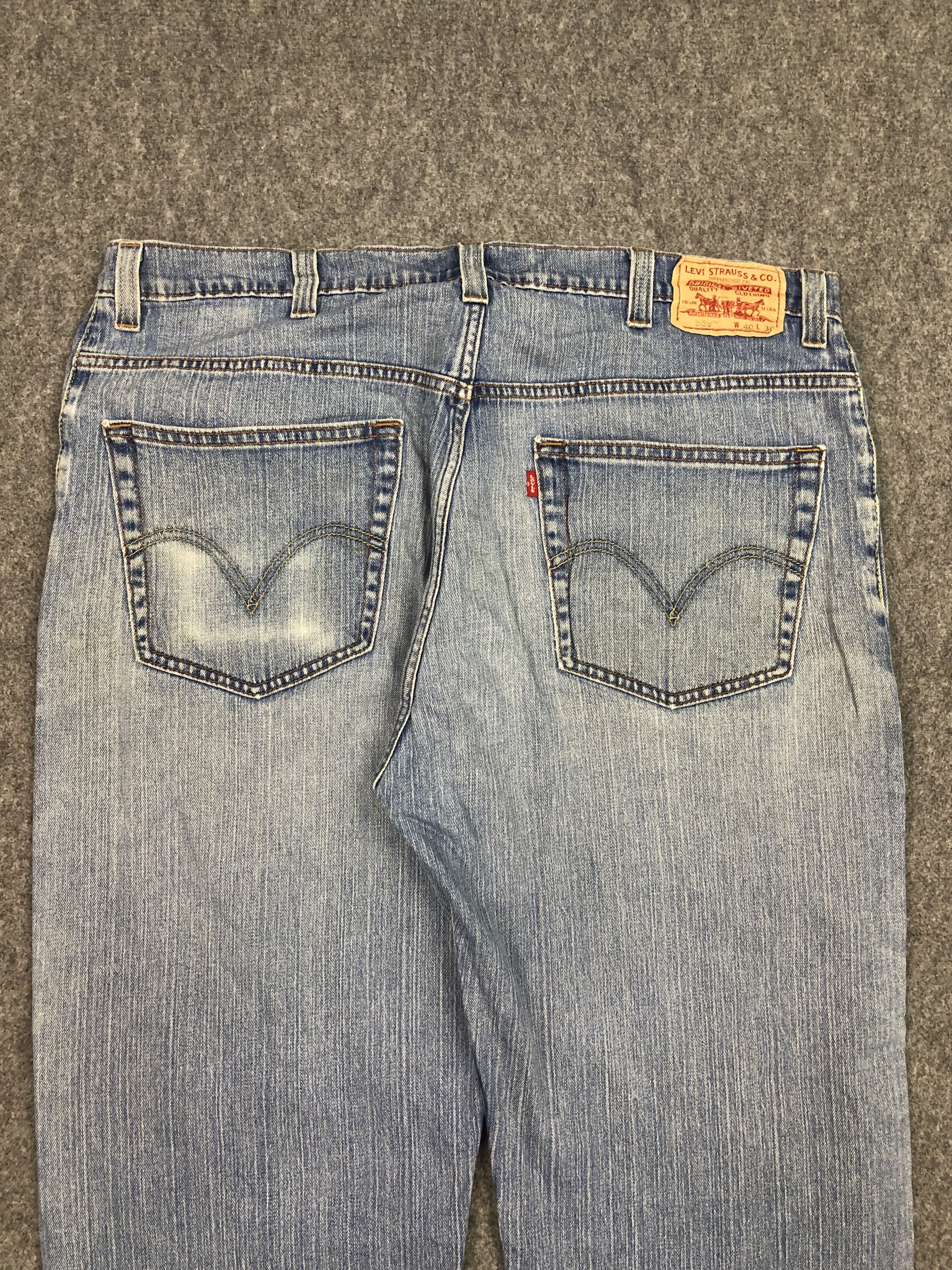 Levi's Vintage Levis 559 Jeans Lightwash DP0549 Size US 41 - 4 Thumbnail