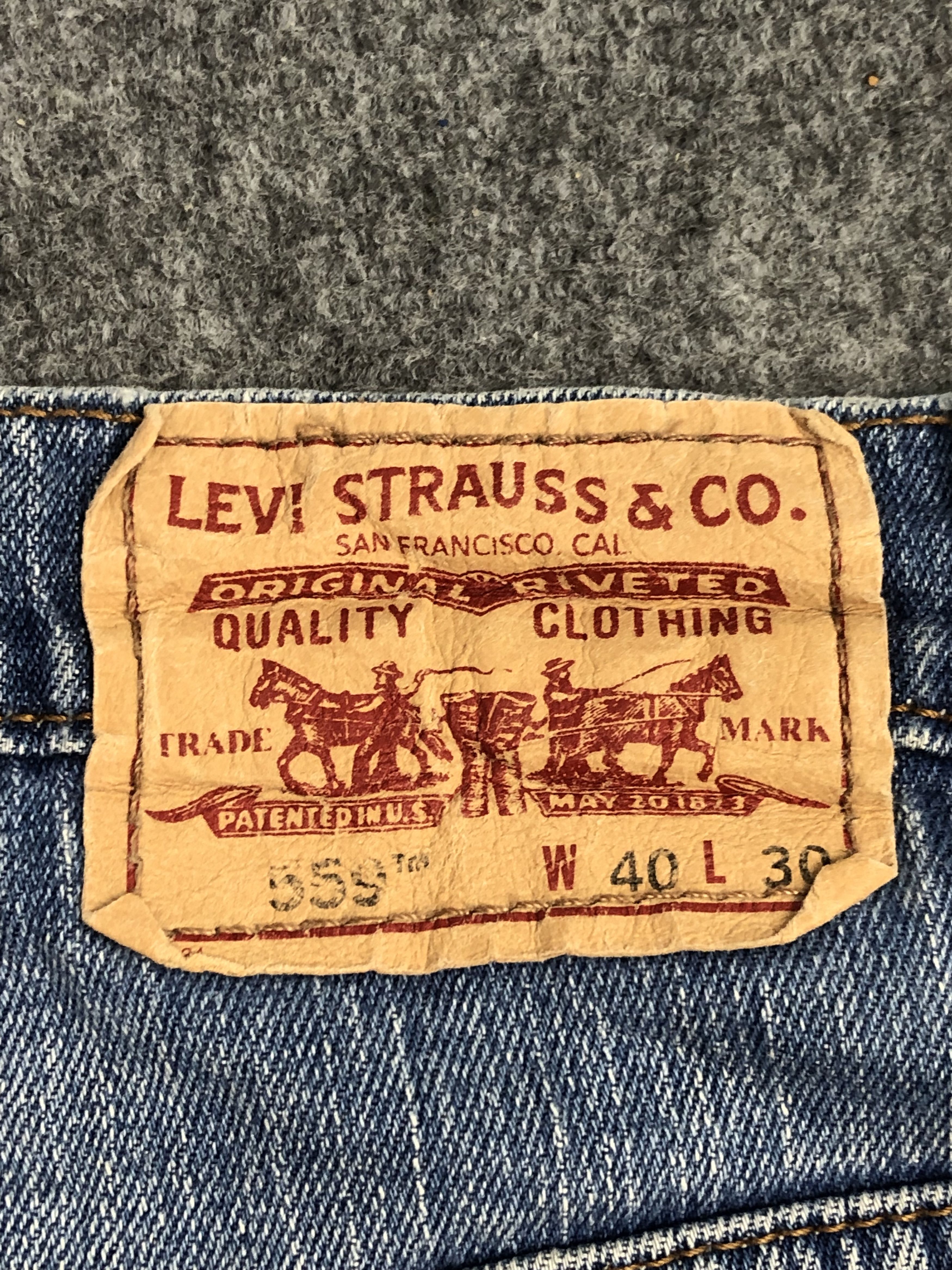 Levi's Vintage Levis 559 Jeans Lightwash DP0549 Size US 41 - 5 Thumbnail