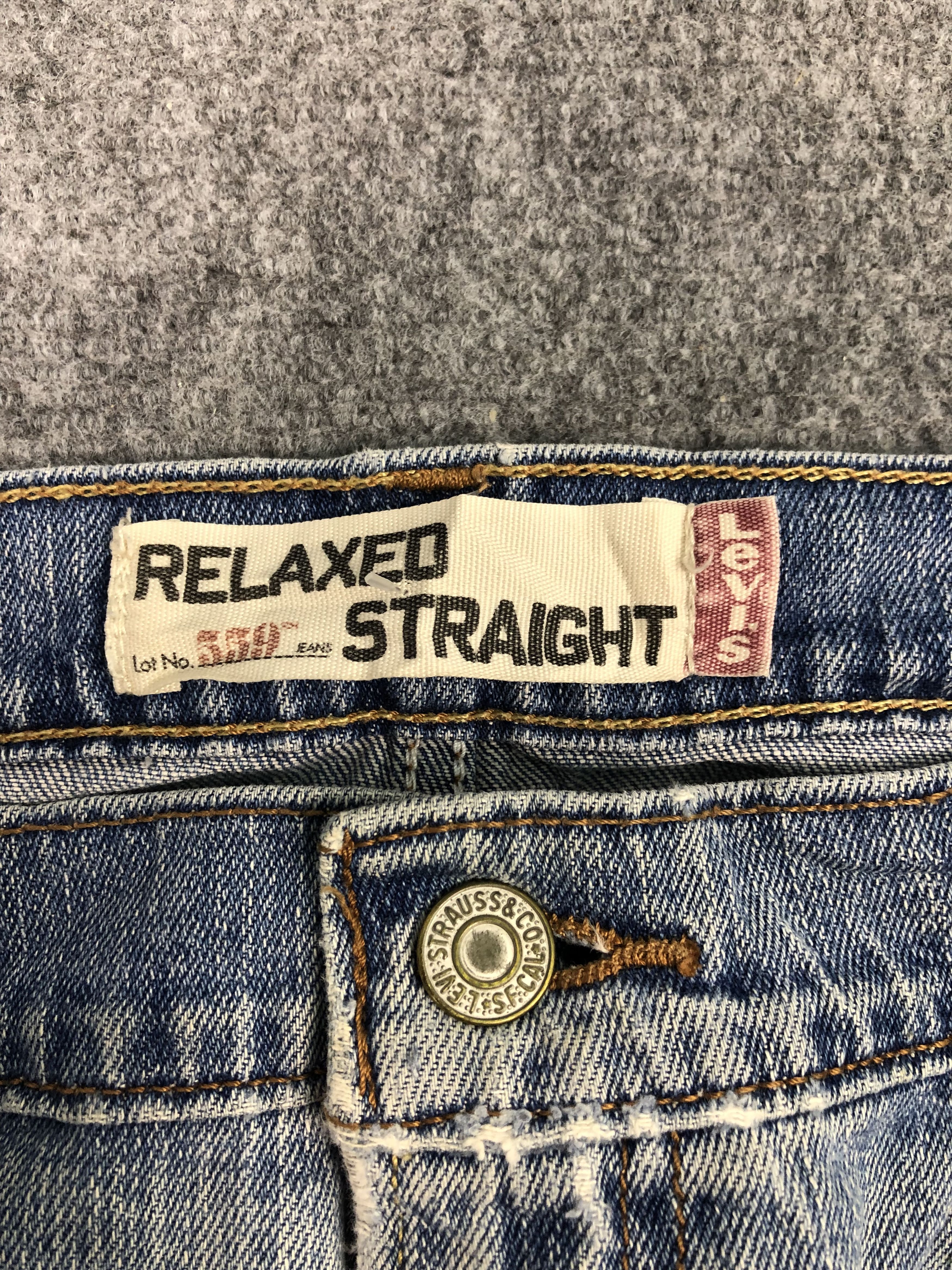 Levi's Vintage Levis 559 Jeans Lightwash DP0549 Size US 41 - 6 Thumbnail