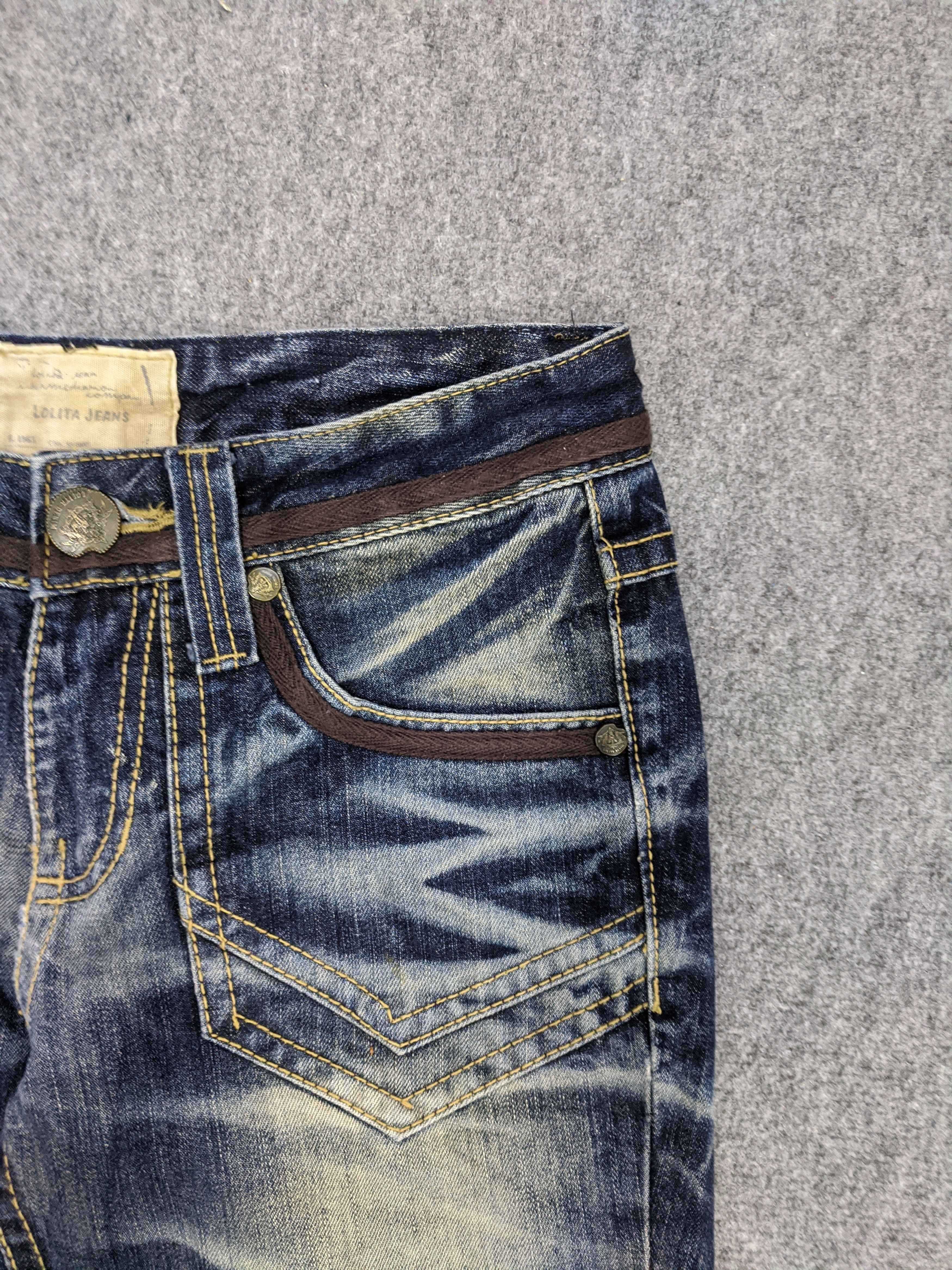 If Six Was Nine Vintage Seditionaries Japanese Brand Faded Jeans DP0661 Size US 31 - 8 Thumbnail