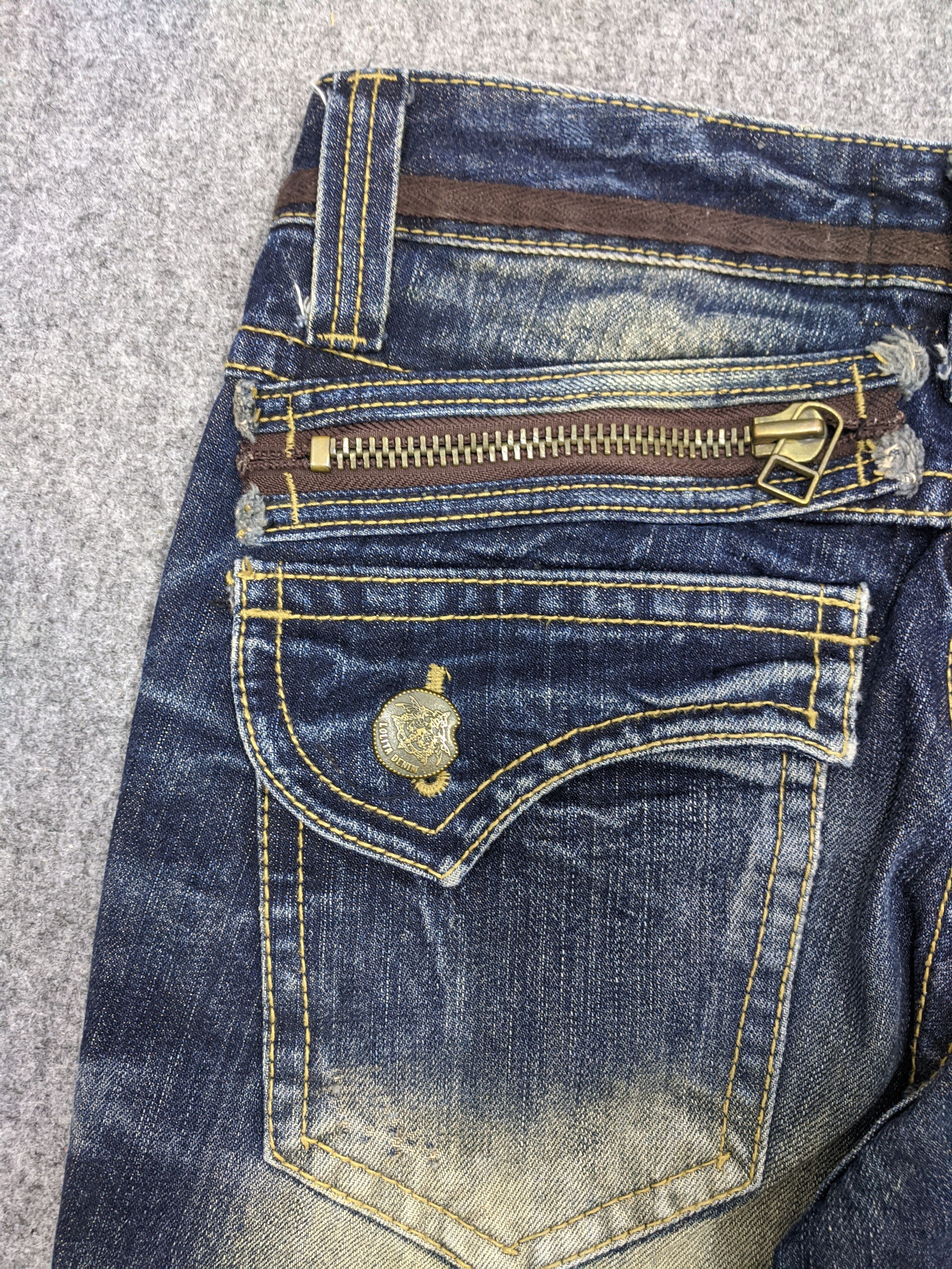 If Six Was Nine Vintage Seditionaries Japanese Brand Faded Jeans DP0661 Size US 31 - 15 Thumbnail