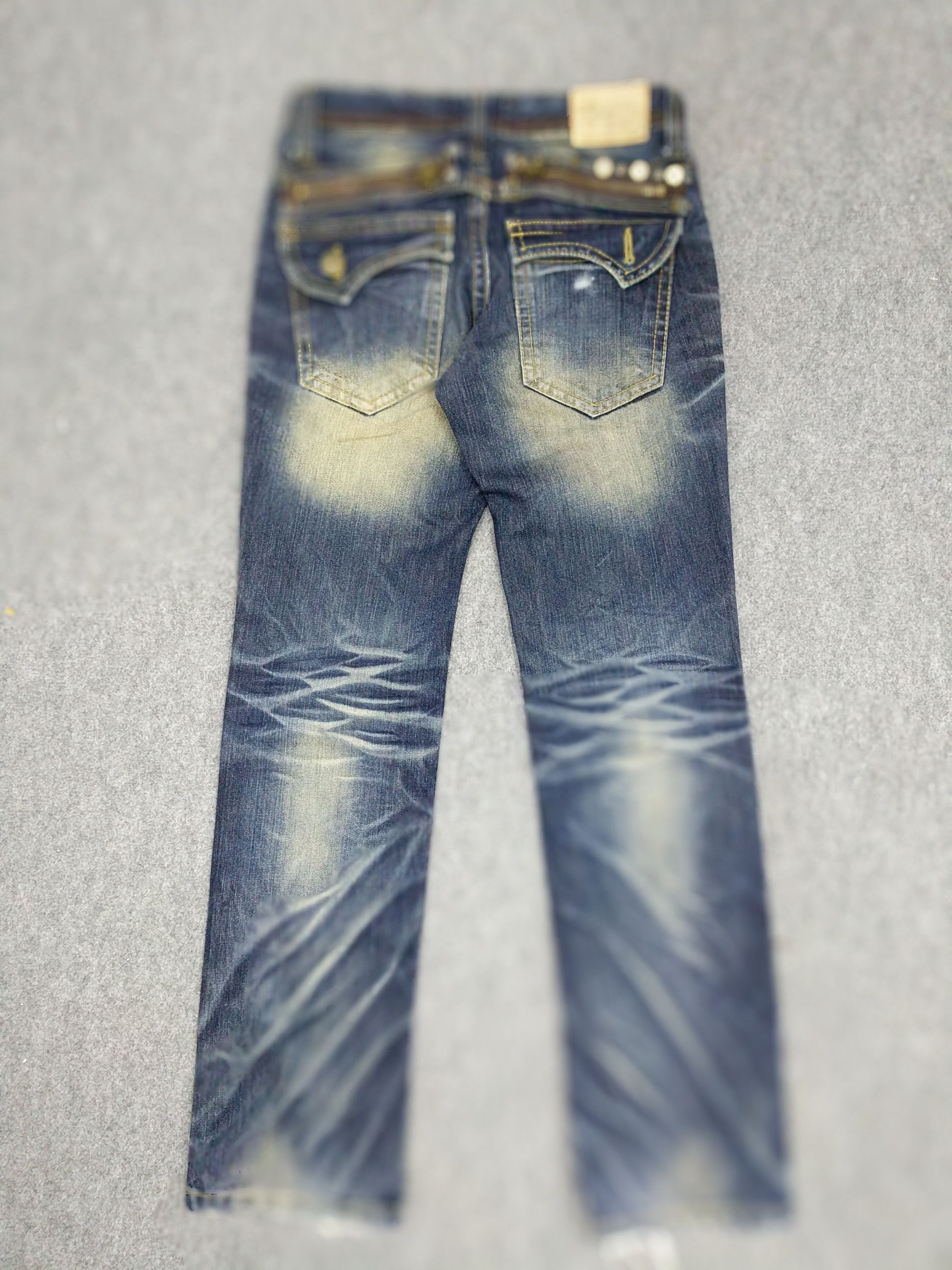 If Six Was Nine Vintage Seditionaries Japanese Brand Faded Jeans DP0661 Size US 31 - 3 Thumbnail