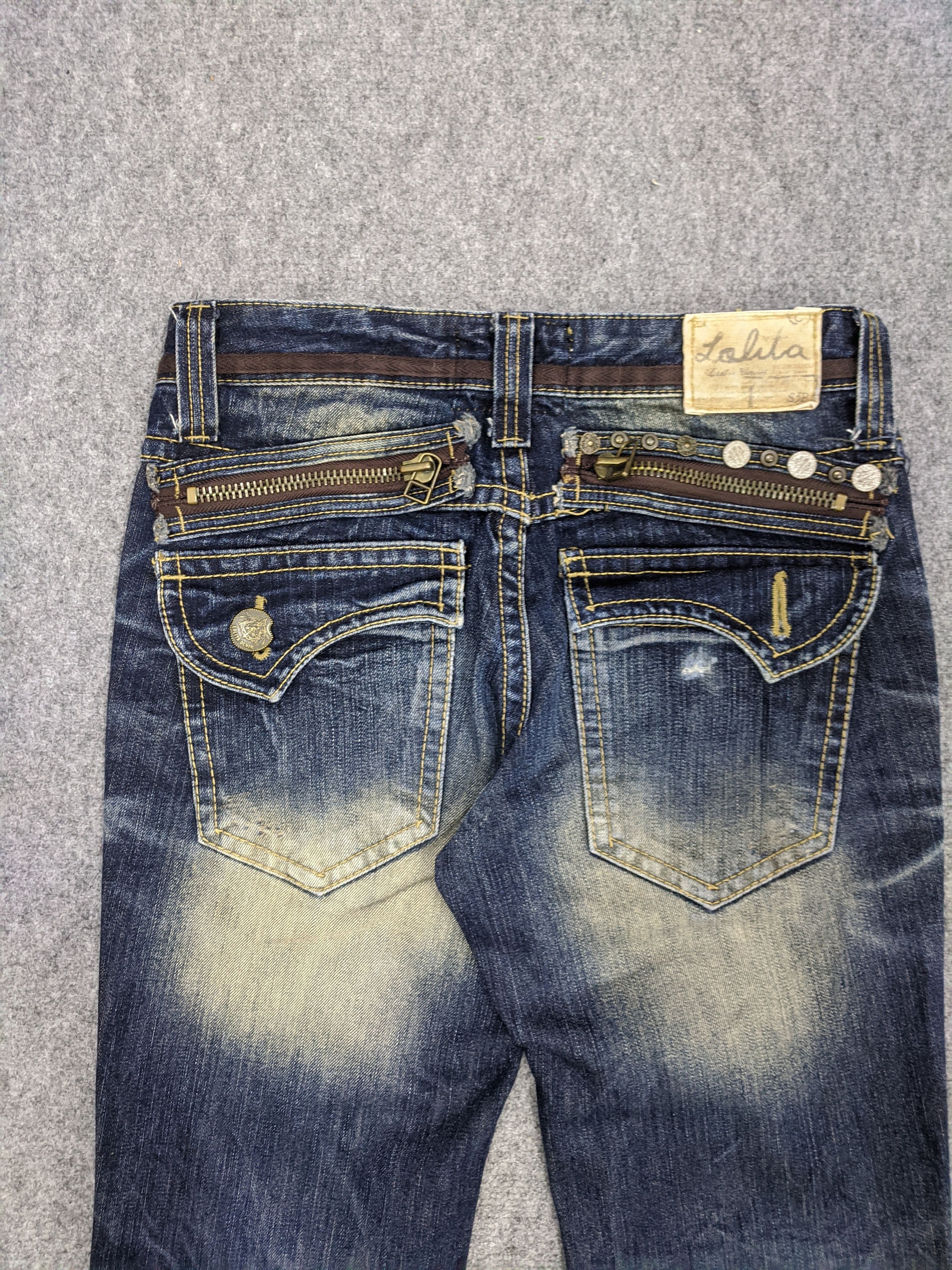 If Six Was Nine Vintage Seditionaries Japanese Brand Faded Jeans DP0661 Size US 31 - 4 Thumbnail