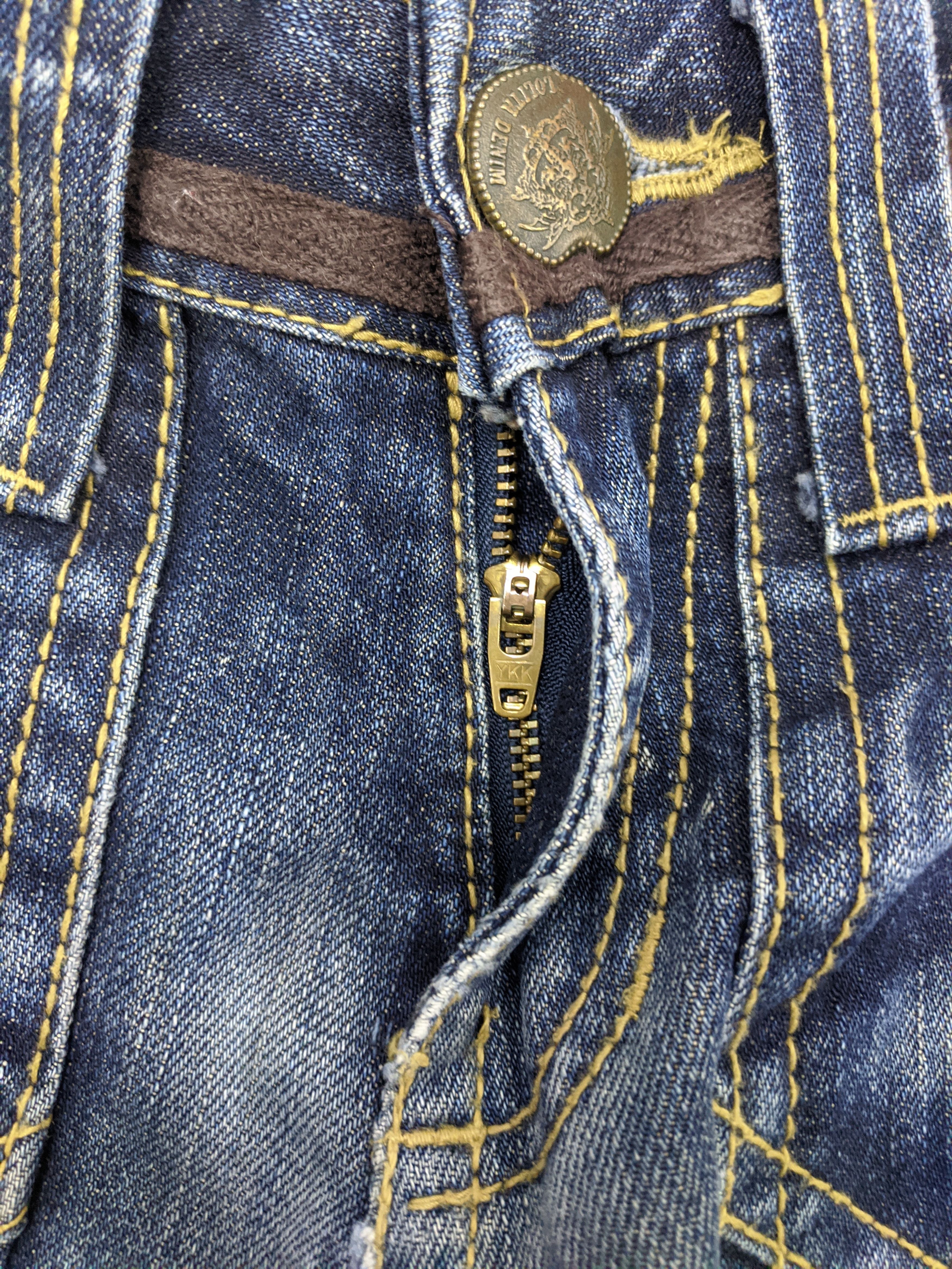If Six Was Nine Vintage Seditionaries Japanese Brand Faded Jeans DP0661 Size US 31 - 12 Thumbnail