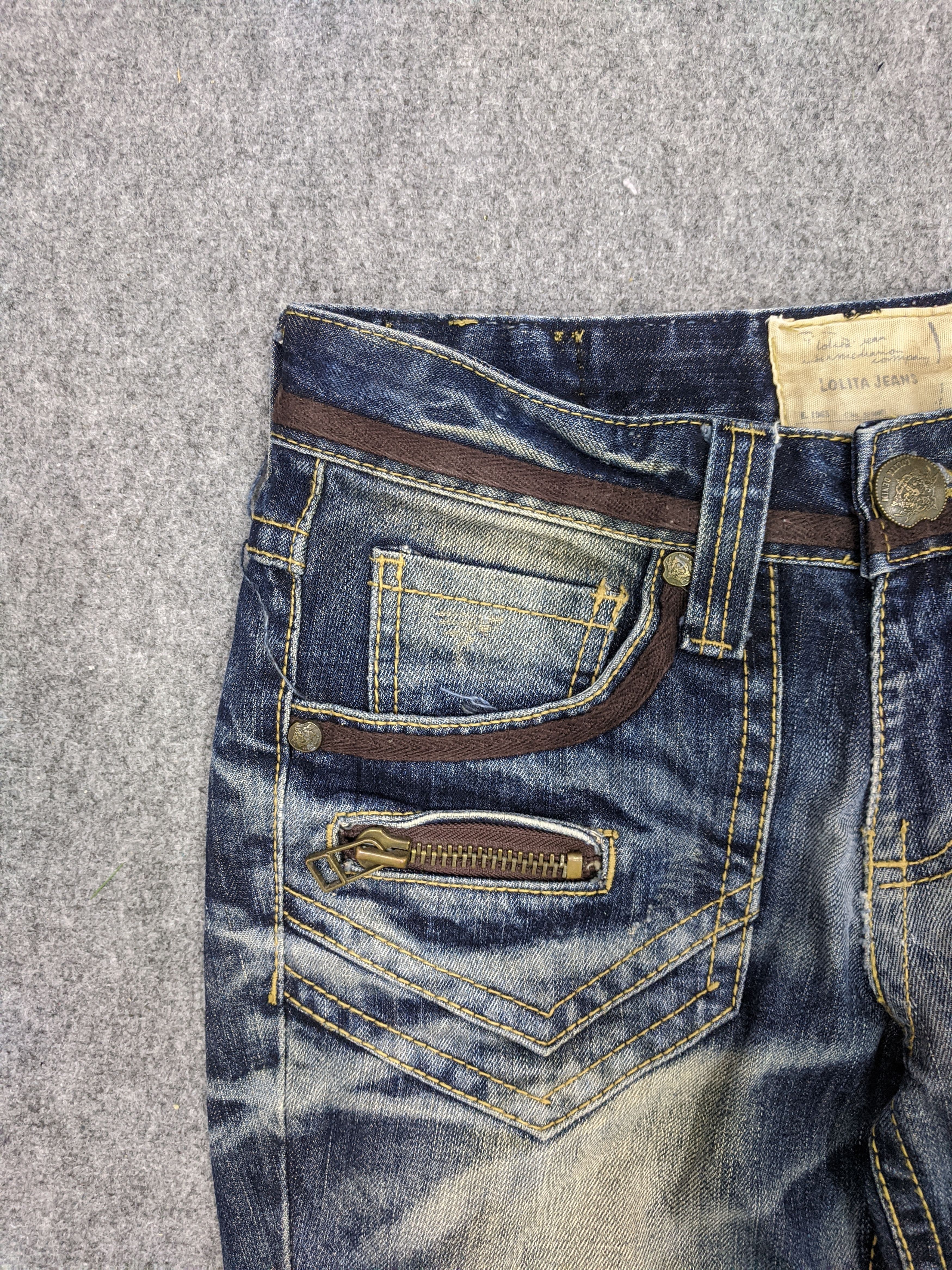 If Six Was Nine Vintage Seditionaries Japanese Brand Faded Jeans DP0661 Size US 31 - 9 Thumbnail