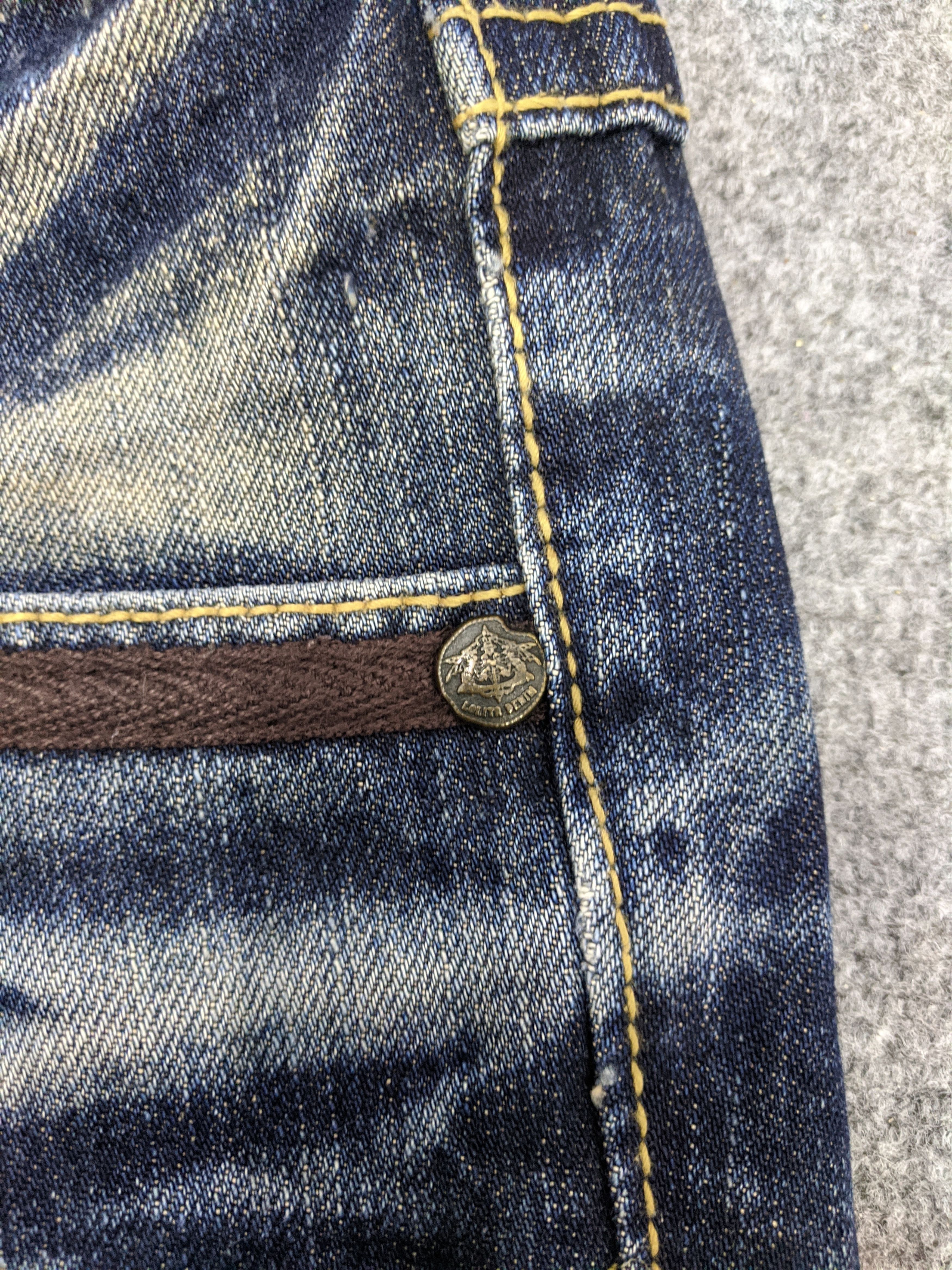 If Six Was Nine Vintage Seditionaries Japanese Brand Faded Jeans DP0661 Size US 31 - 11 Thumbnail