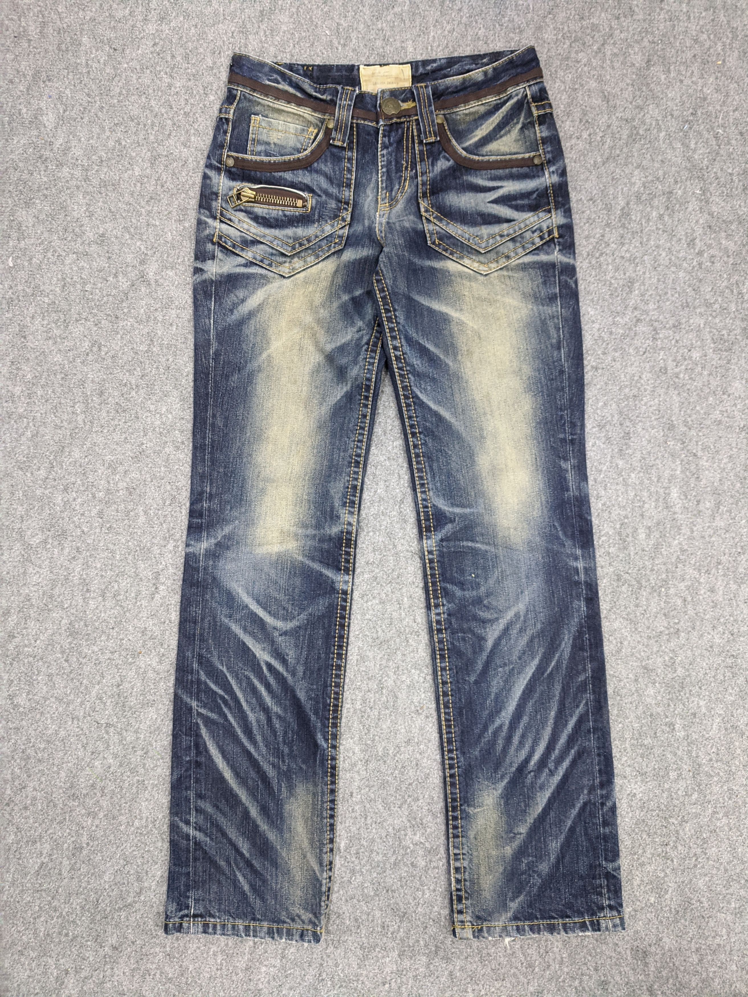 If Six Was Nine Vintage Seditionaries Japanese Brand Faded Jeans DP0661 Size US 31 - 1 Thumbnail