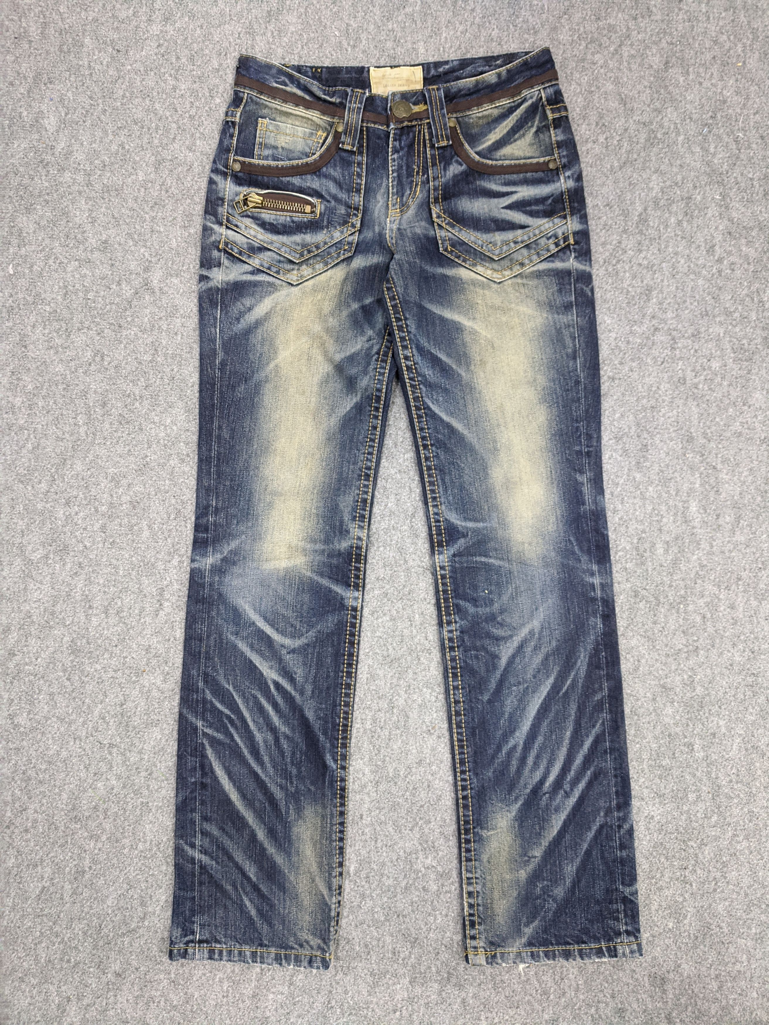 image of Vintage Seditionaries Faded Jeans in Blue, Men's (Size 31)