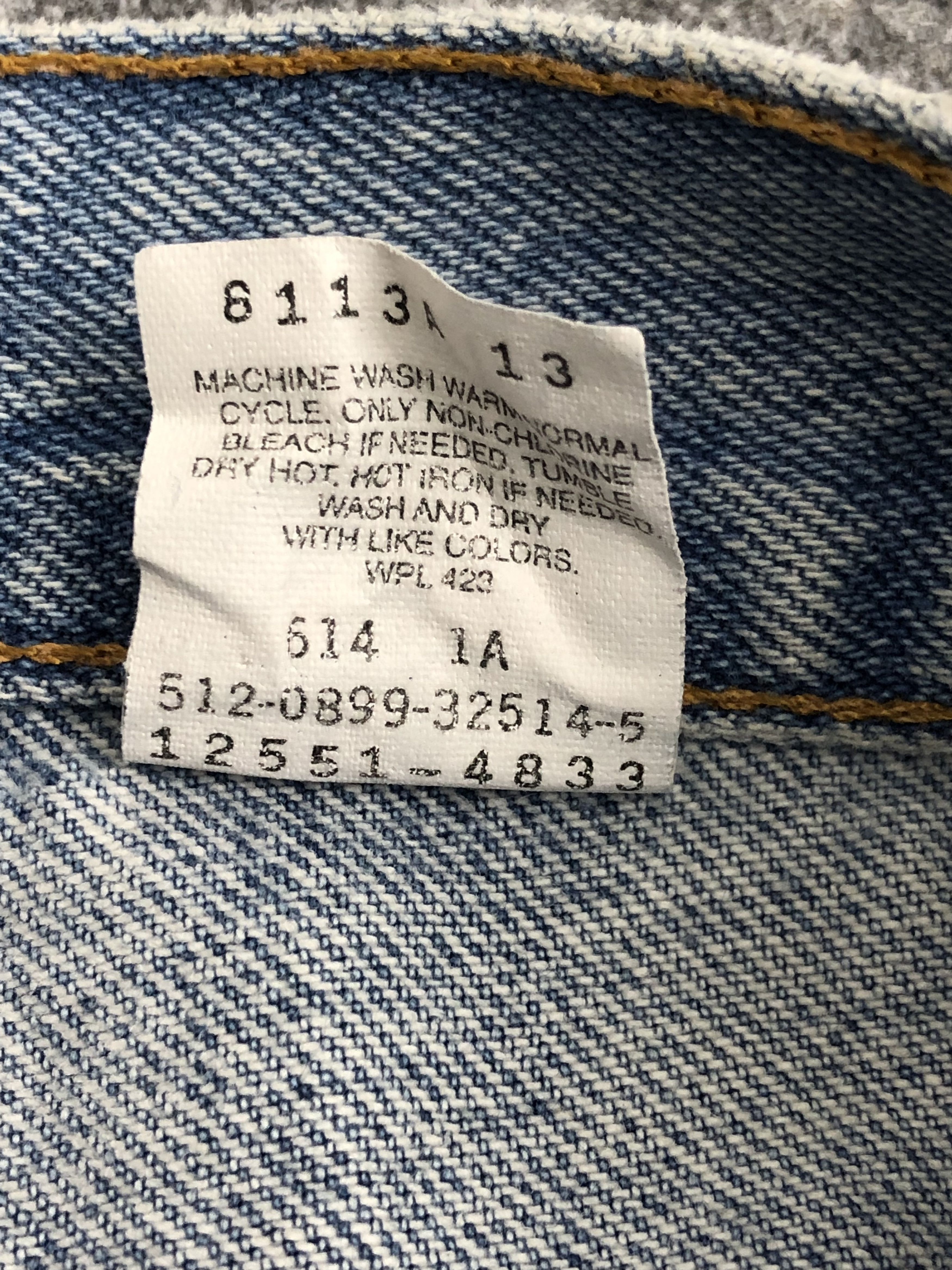 Levi's 90s Light Blue Vintage Levis 550 Jeans DP1363 Size US 30 / EU 46 - 7 Thumbnail