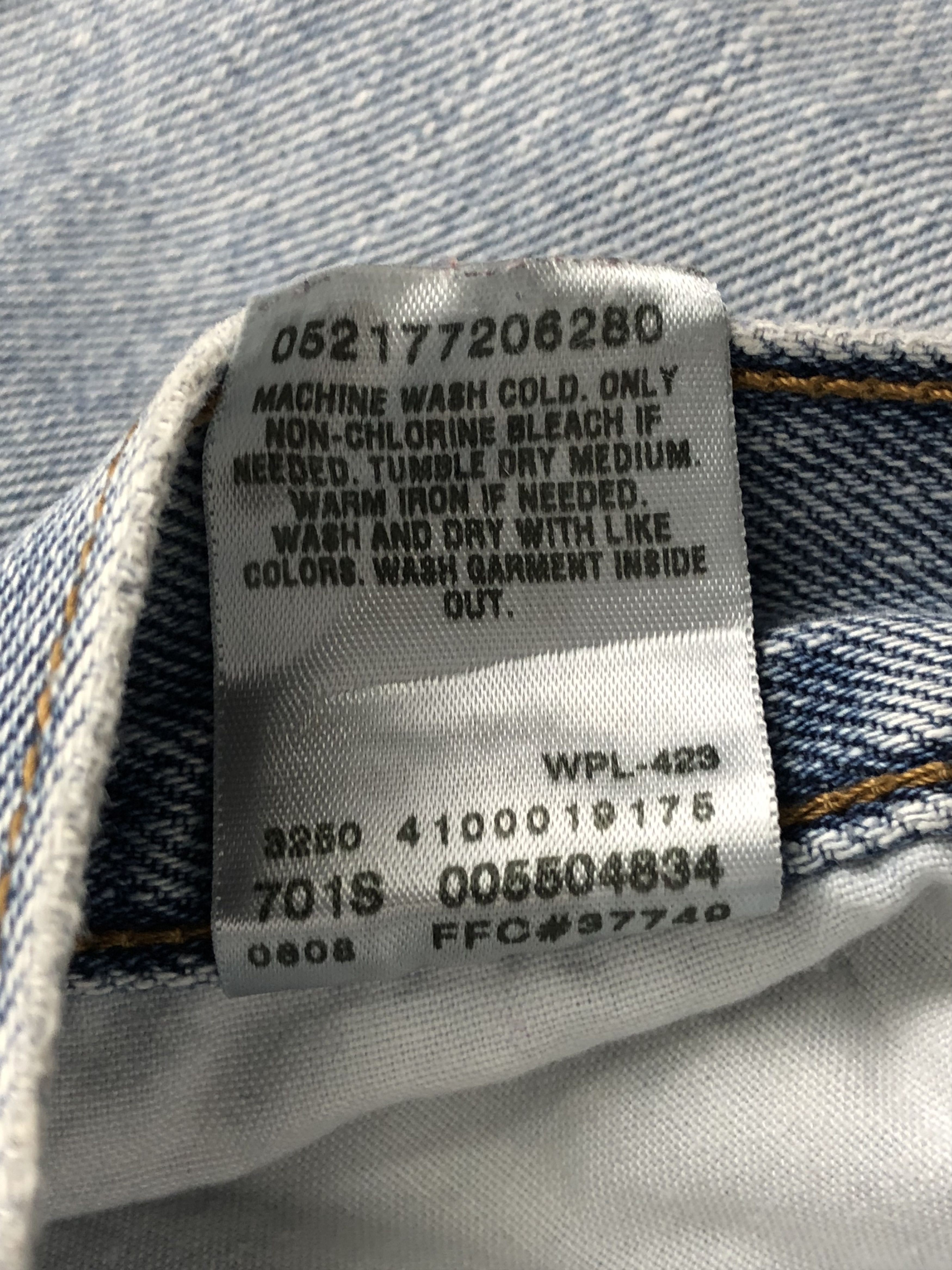 Levi's Vintage Levis 550 Blue Jeans DP1359 Size US 38 / EU 54 - 7 Thumbnail