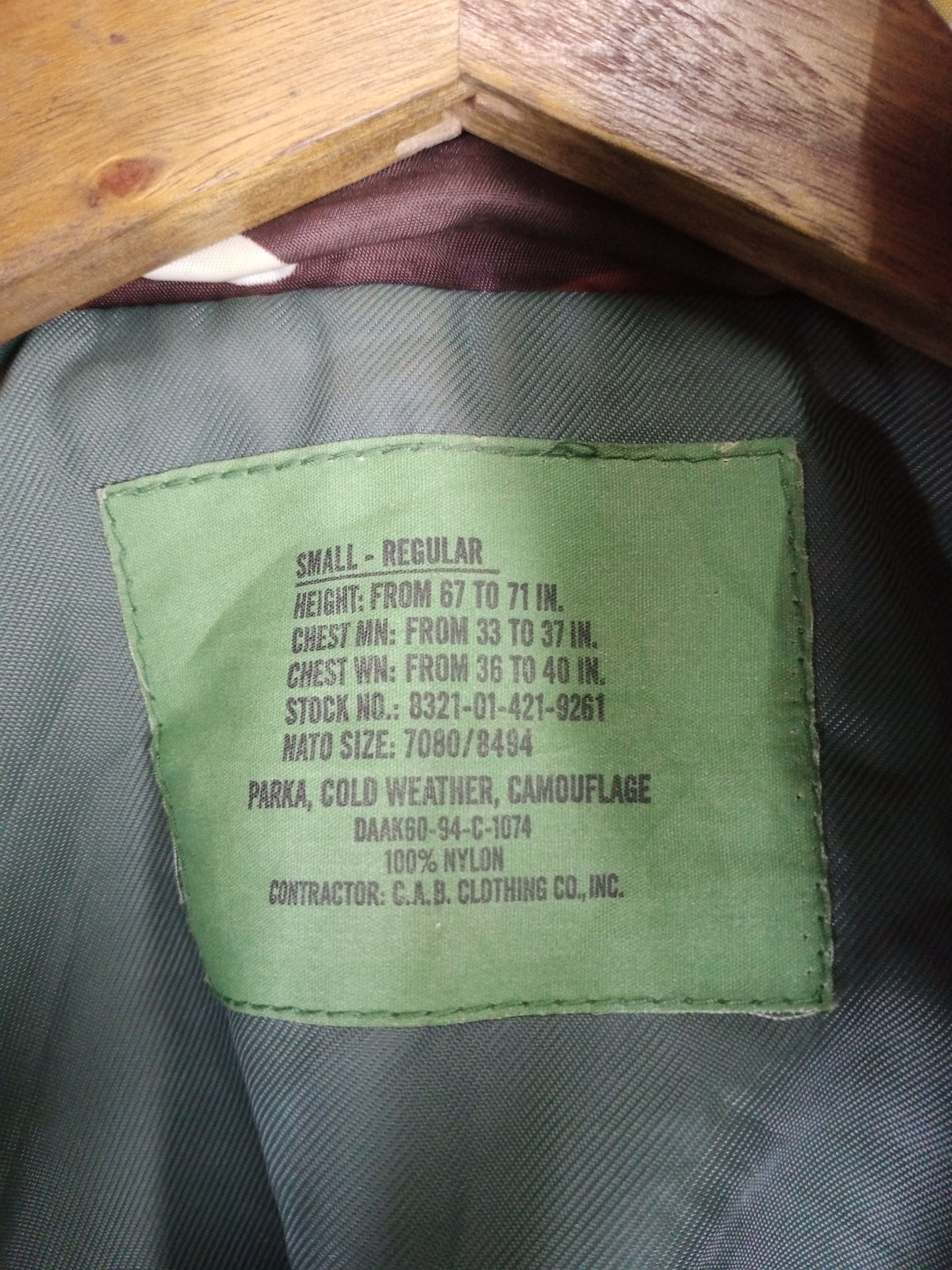 Japanese Brand Rare Japanese Brand Parka Cold Weather Camoflage Jacket Size US L / EU 52-54 / 3 - 7 Thumbnail