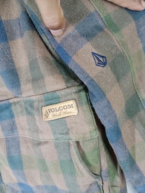 Rare Vintage Volcom Work wear Plaid Jacket