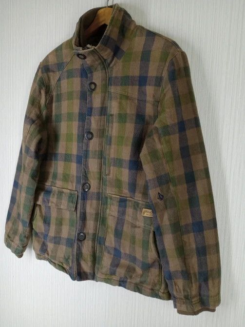 Rare Vintage Volcom Work wear Plaid Jacket