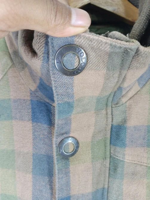 Rare Vintage Volcom Work wear Plaid Jacket