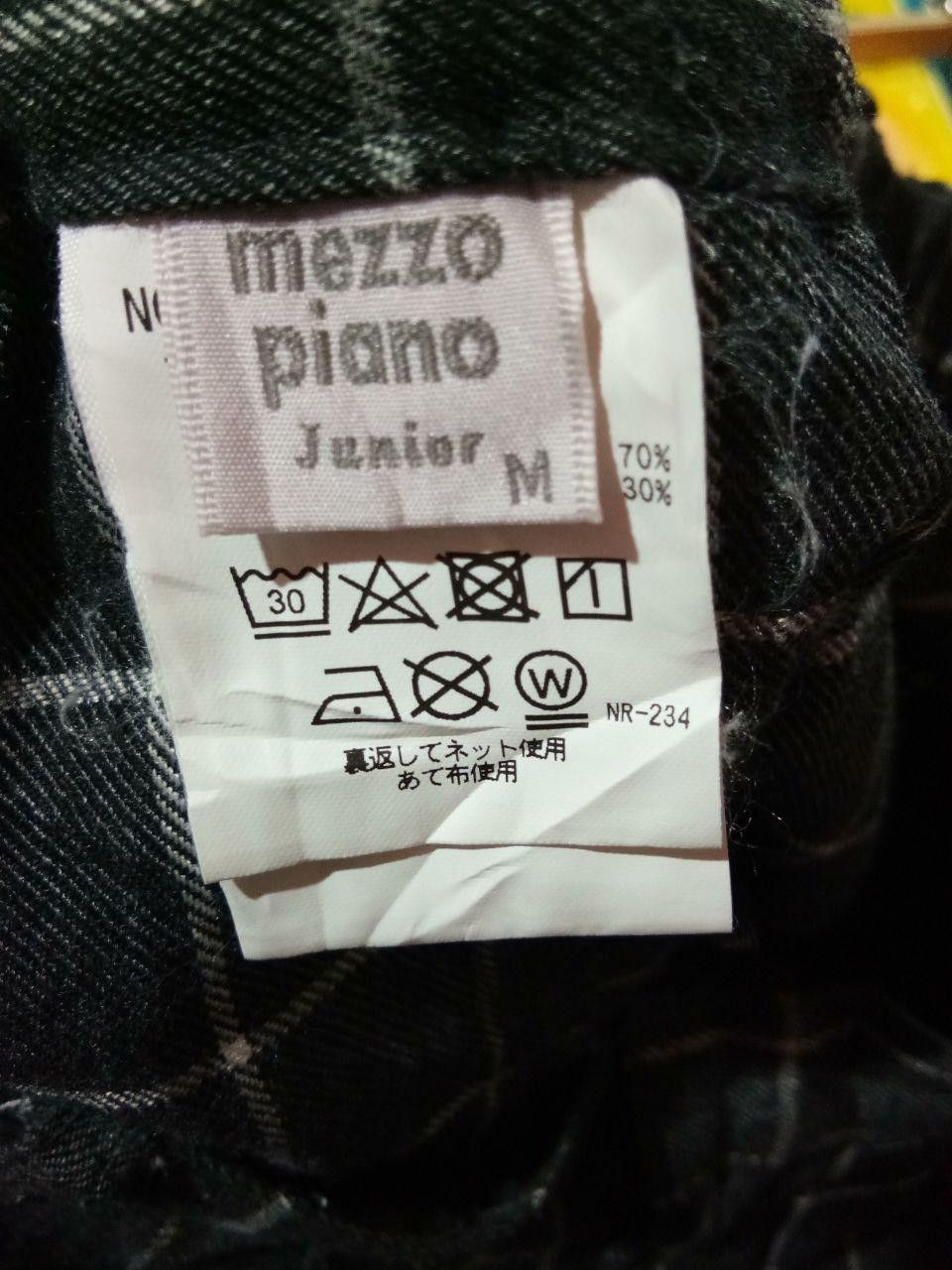 Designer Vintage Mezza Piano Flannel Palazzo Pants Size US 26 / EU 42 - 6 Thumbnail