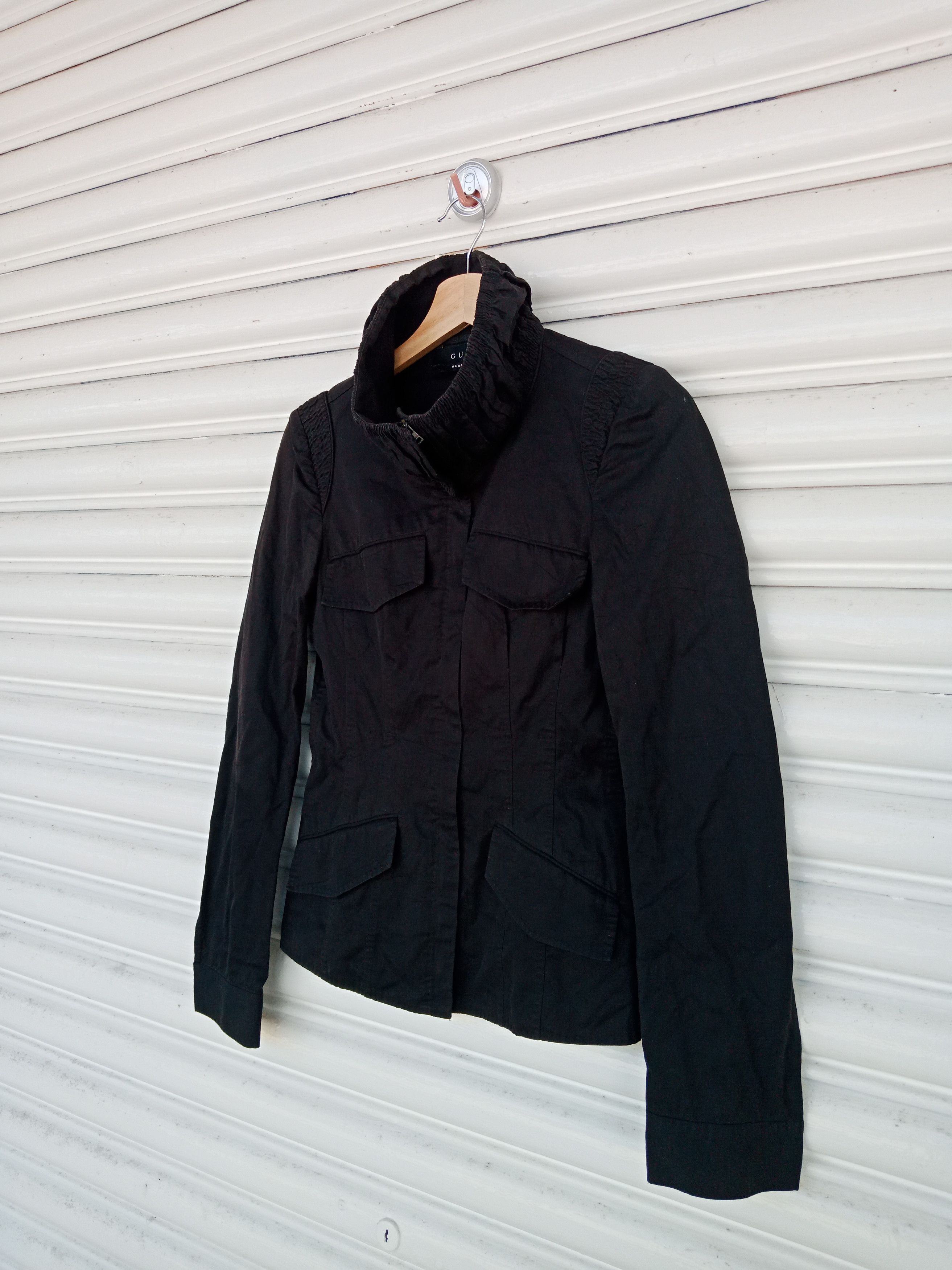Gucci Gucci Pleated Wrinkled Jacket Made in Italy Size S / US 4 / IT 40 - 4 Thumbnail