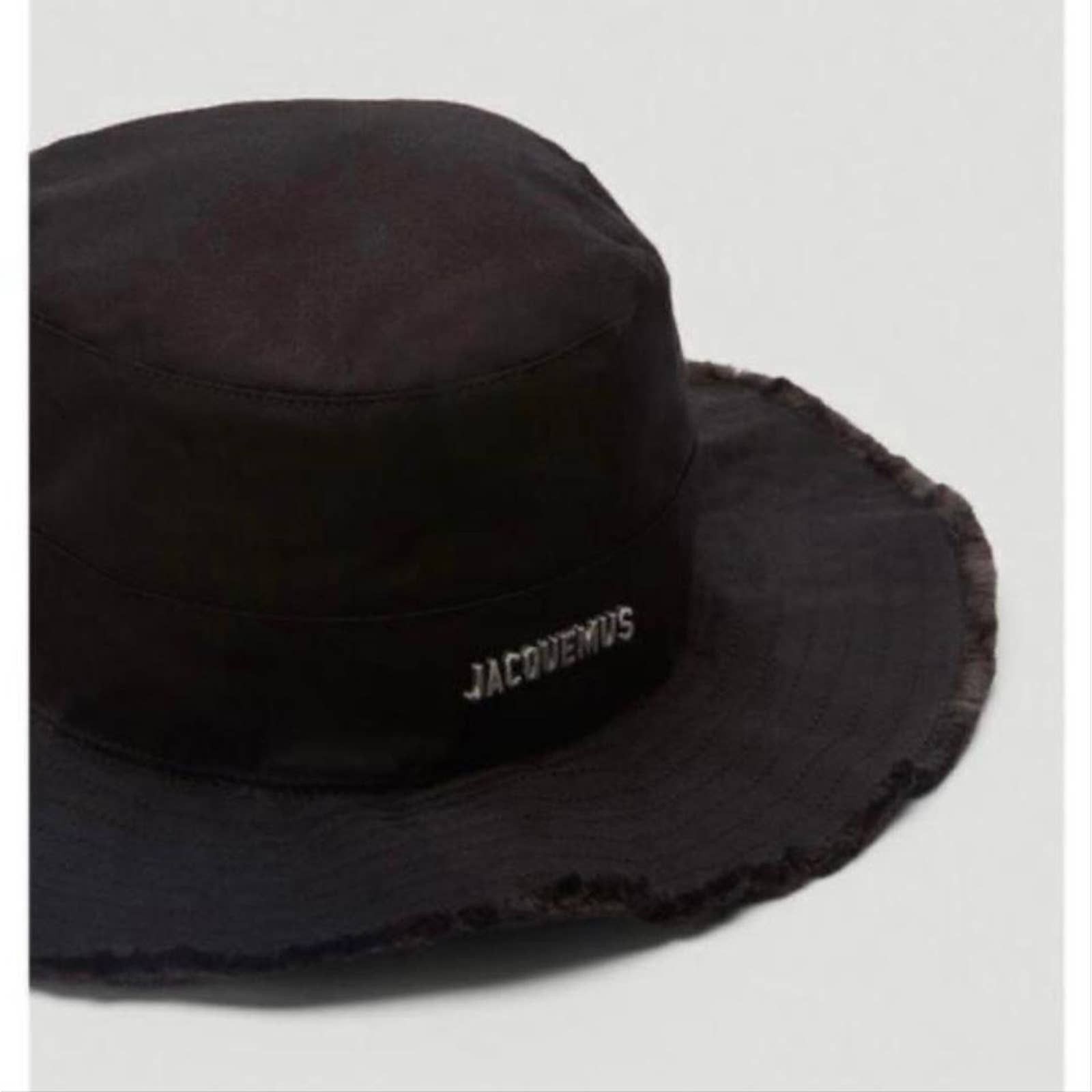Jacquemus Le Bob Artichaut logo fisherman hat Size ONE SIZE - 4 Thumbnail