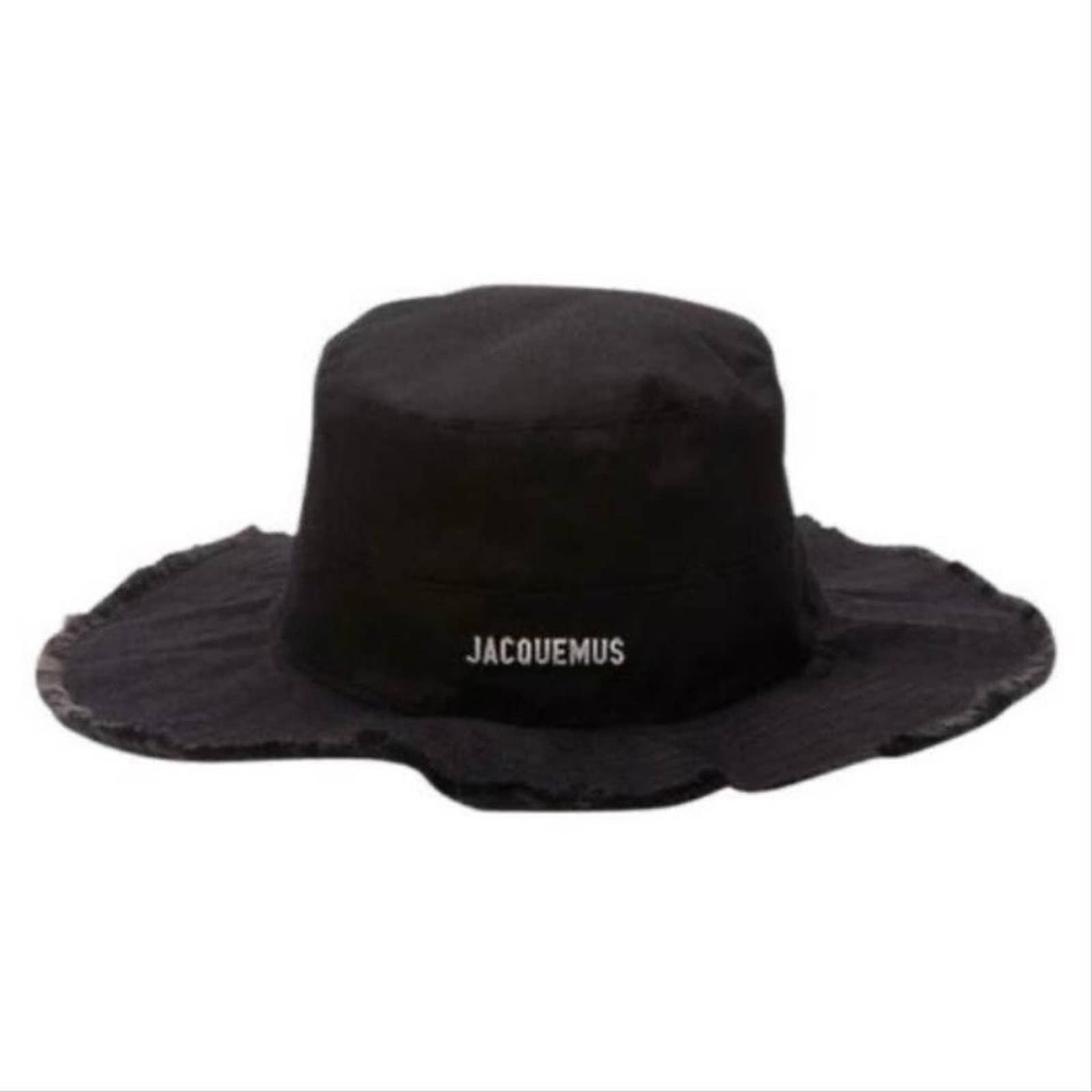Jacquemus Le Bob Artichaut logo fisherman hat Size ONE SIZE - 1 Thumbnail