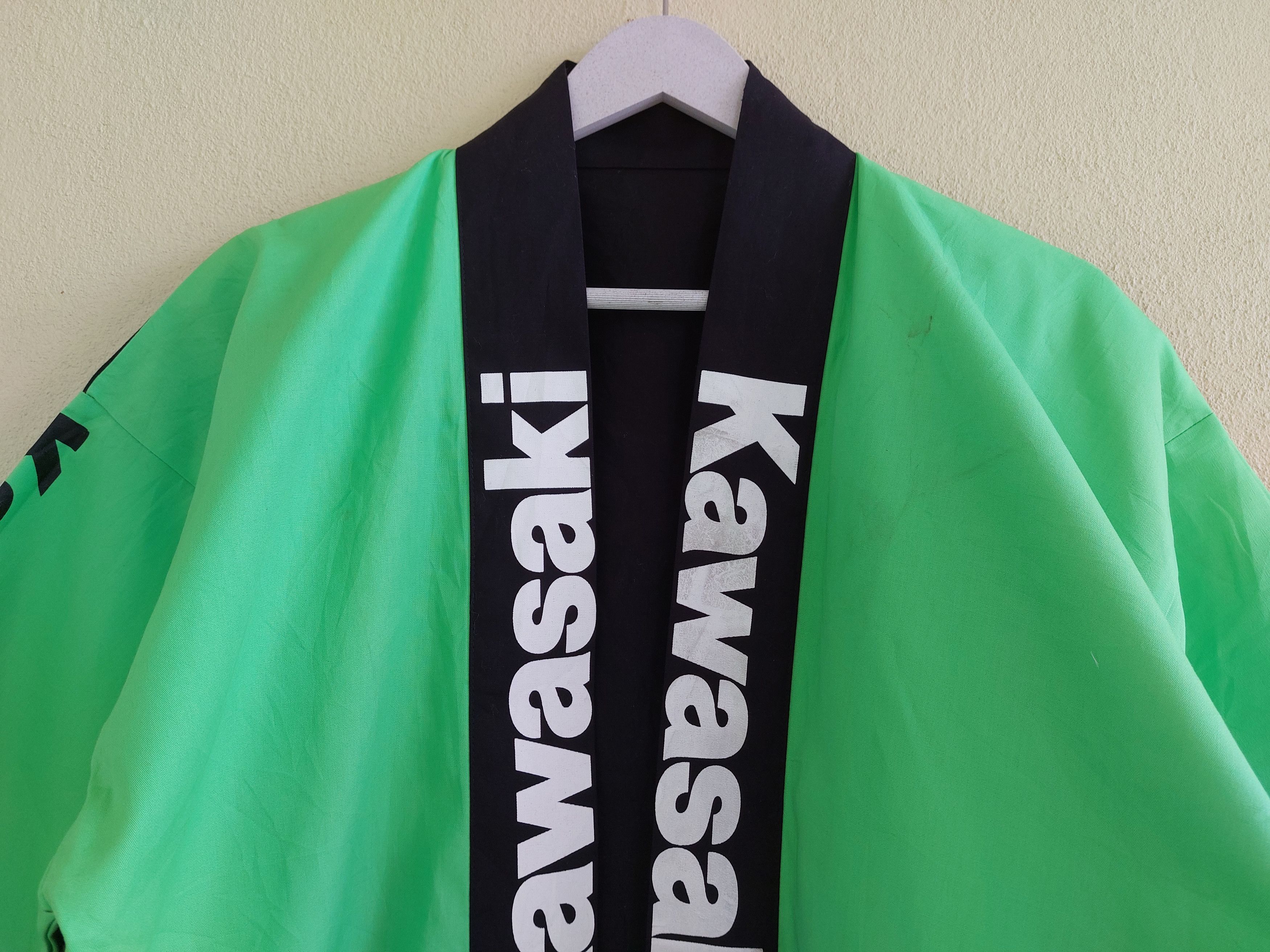 Japanese Brand KAWASAKI cotton kimono Size US L / EU 52-54 / 3 - 2 Thumbnail