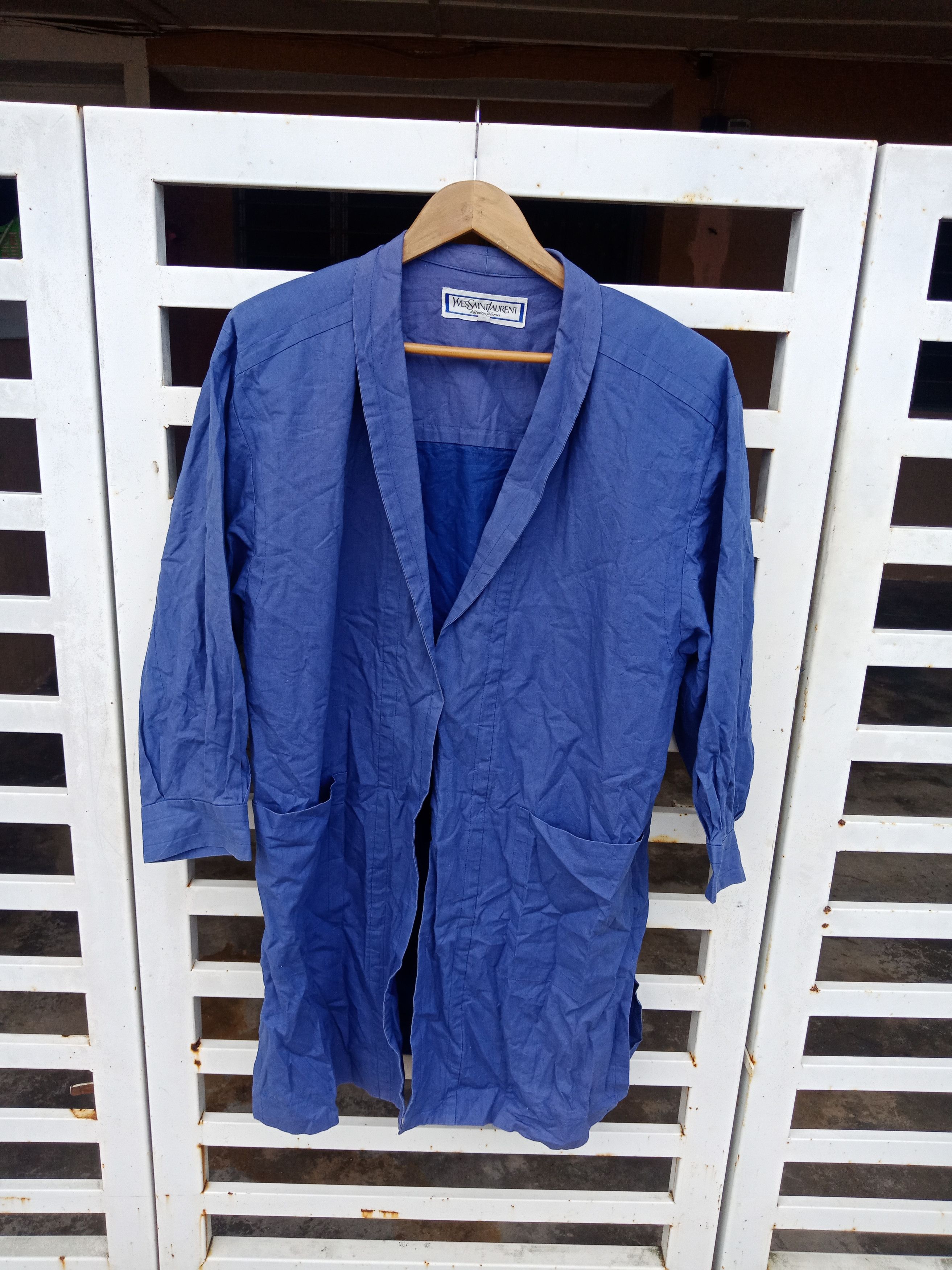 Yves Saint Laurent Vintage Yves Saint Laurent Diffusion Femmes Light Jacket Size US L / EU 52-54 / 3 - 1 Thumbnail