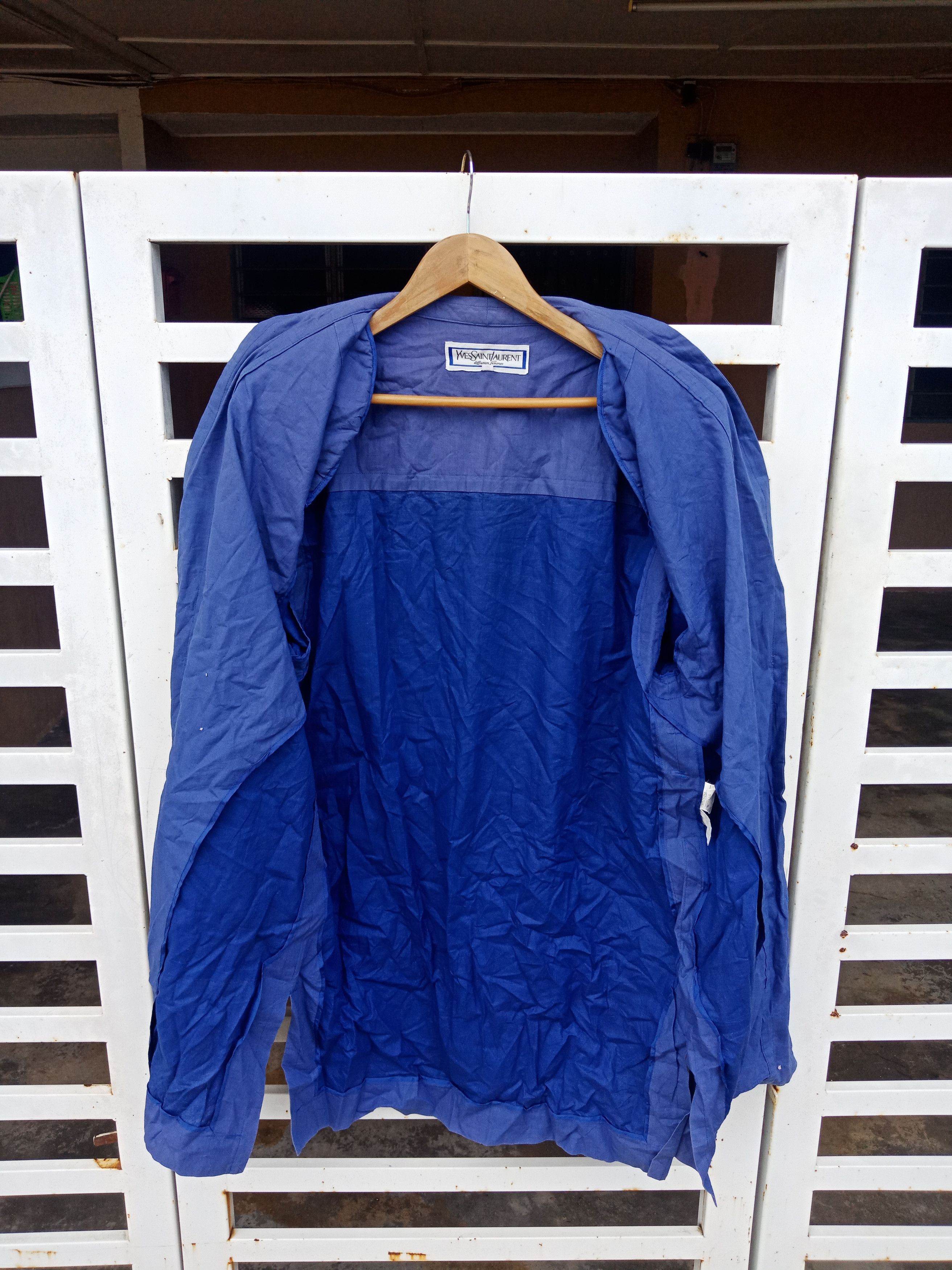 Yves Saint Laurent Vintage Yves Saint Laurent Diffusion Femmes Light Jacket Size US L / EU 52-54 / 3 - 2 Thumbnail
