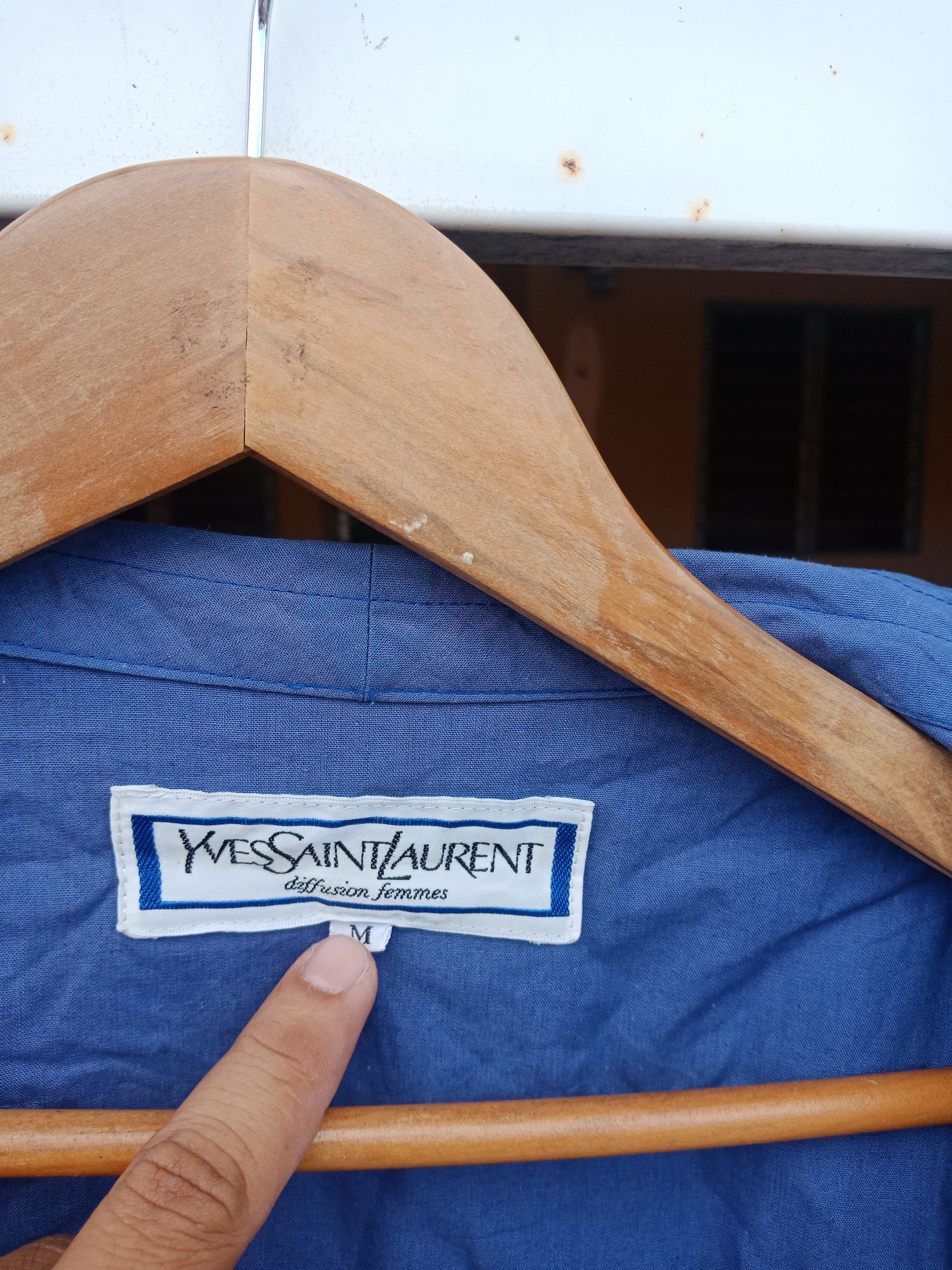 Yves Saint Laurent Vintage Yves Saint Laurent Diffusion Femmes Light Jacket Size US L / EU 52-54 / 3 - 8 Thumbnail