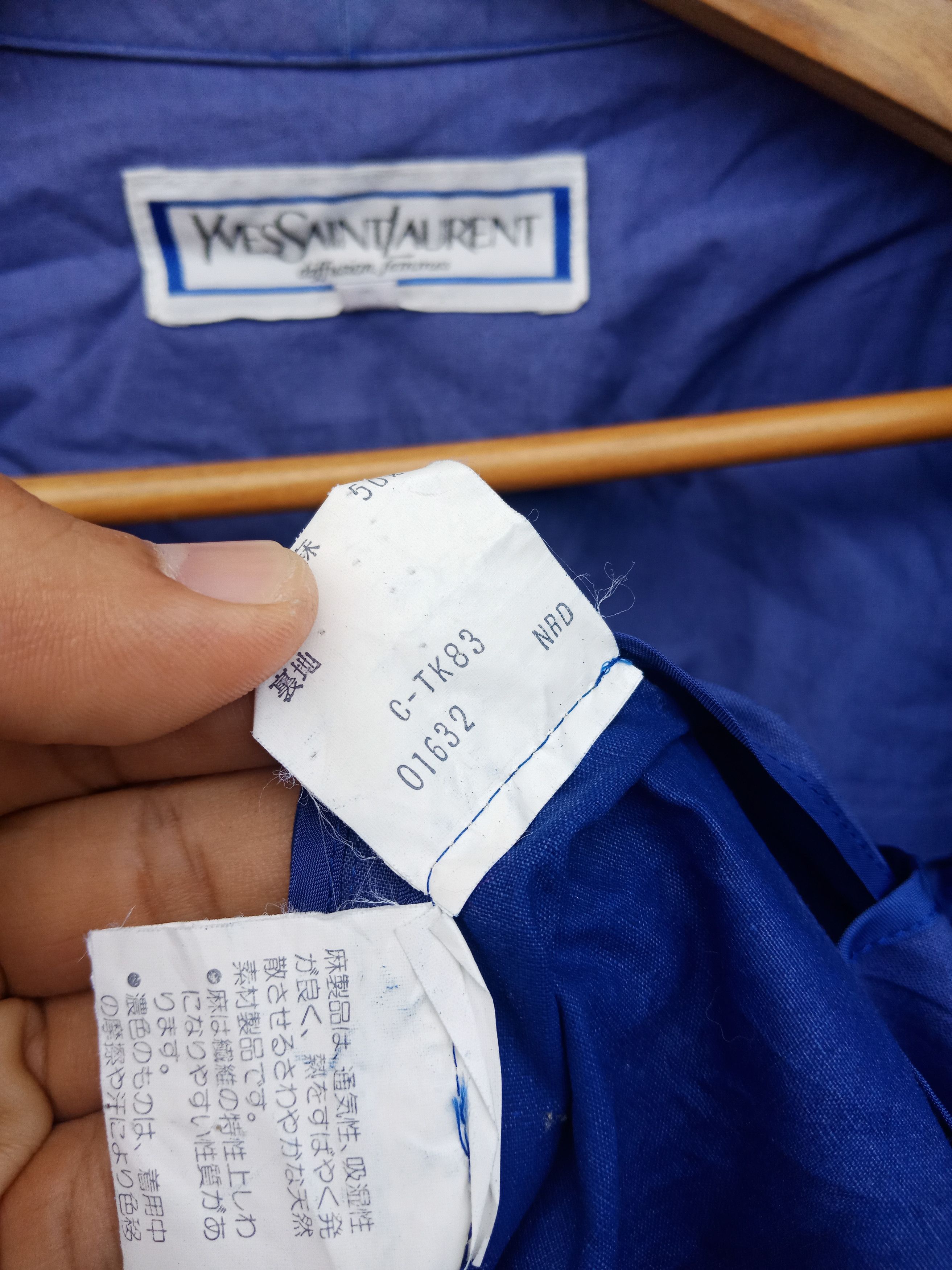 Yves Saint Laurent Vintage Yves Saint Laurent Diffusion Femmes Light Jacket Size US L / EU 52-54 / 3 - 9 Thumbnail