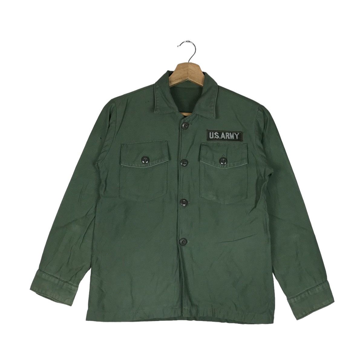 Vintage Army Uniform Military Pullover Jumper Jacket