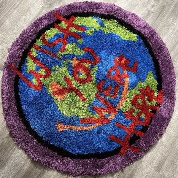 Travis Scott Travis Scott Astroworld Globe Rug | Grailed