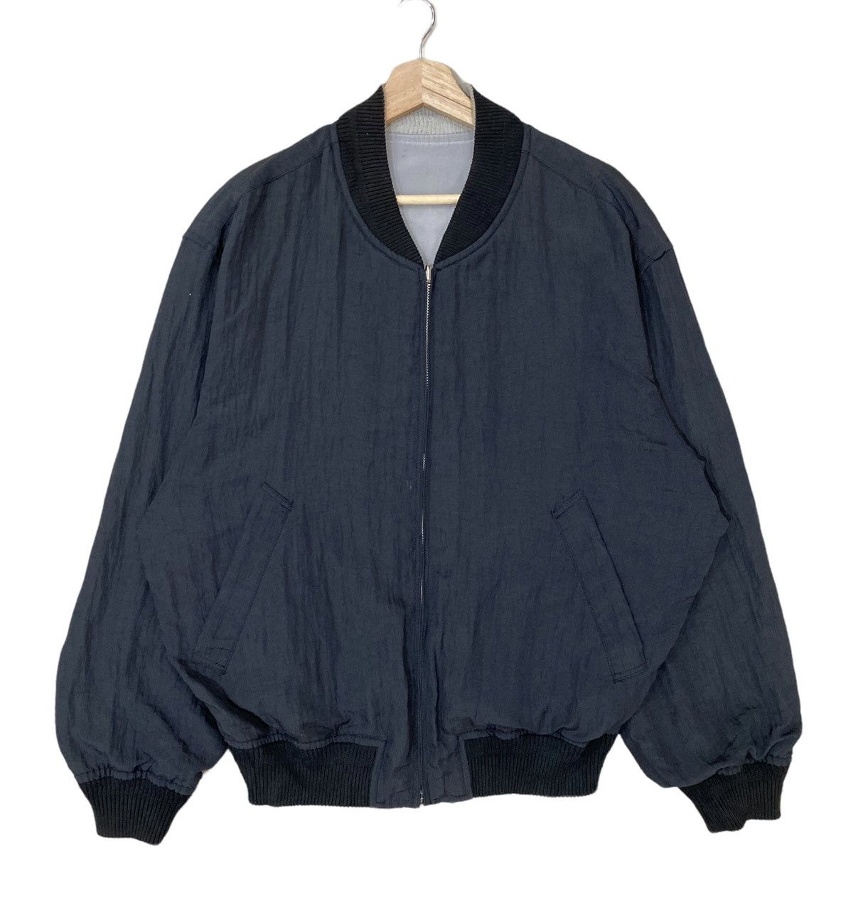 Japanese Brand × Jun Takahashi ⚡️ICONIC! VTG JUN MEN EMBROIDERY REVERSIBLE BOMBERS JACKET Size US L / EU 52-54 / 3 - 2 Thumbnail