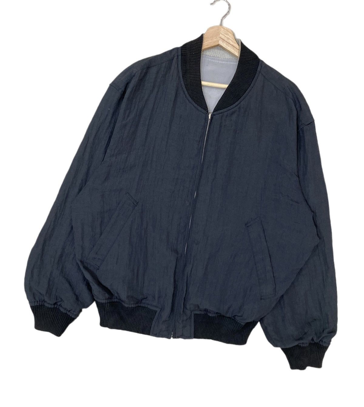 Japanese Brand × Jun Takahashi ⚡️ICONIC! VTG JUN MEN EMBROIDERY REVERSIBLE BOMBERS JACKET Size US L / EU 52-54 / 3 - 3 Thumbnail
