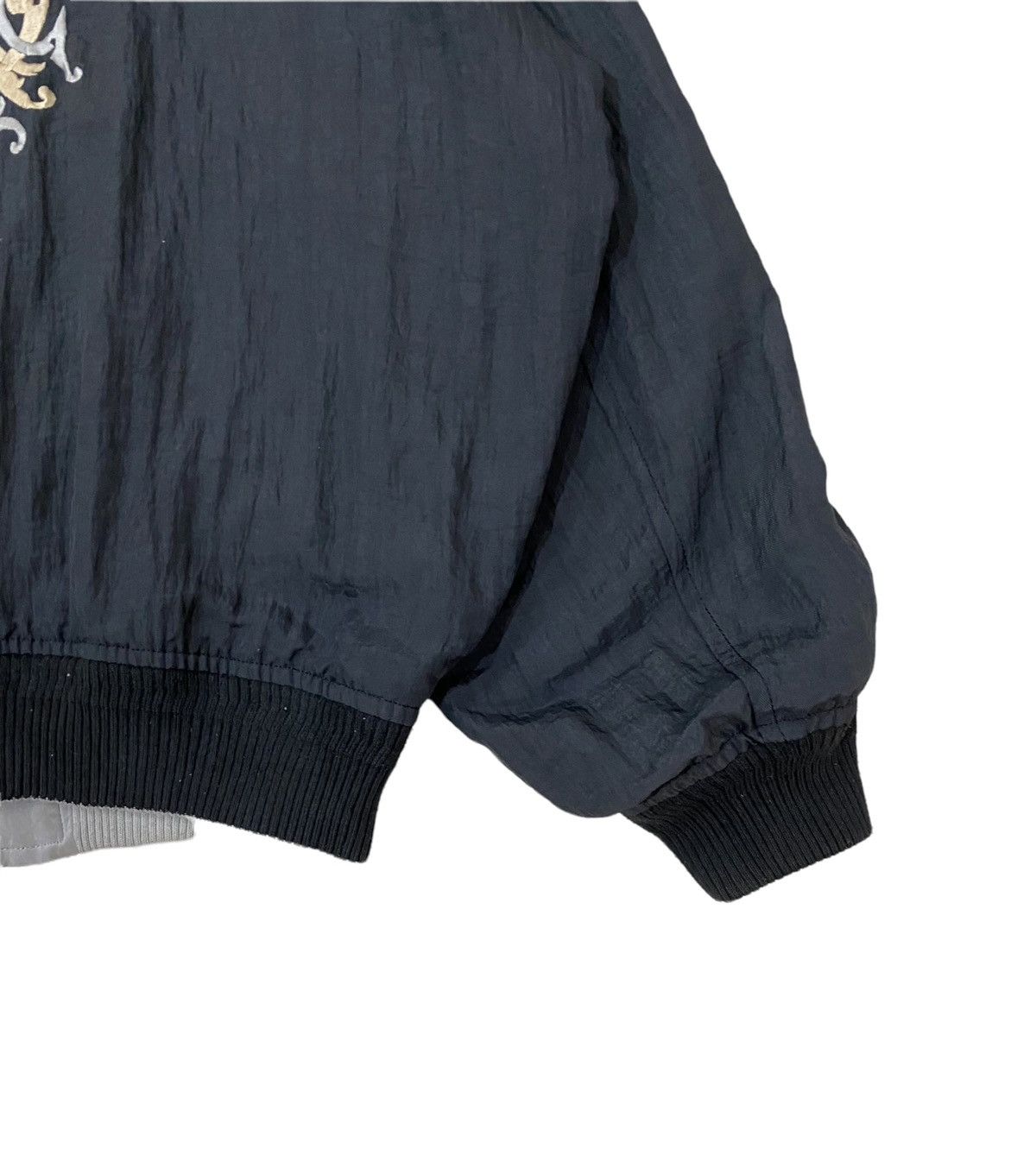 Japanese Brand × Jun Takahashi ⚡️ICONIC! VTG JUN MEN EMBROIDERY REVERSIBLE BOMBERS JACKET Size US L / EU 52-54 / 3 - 4 Thumbnail