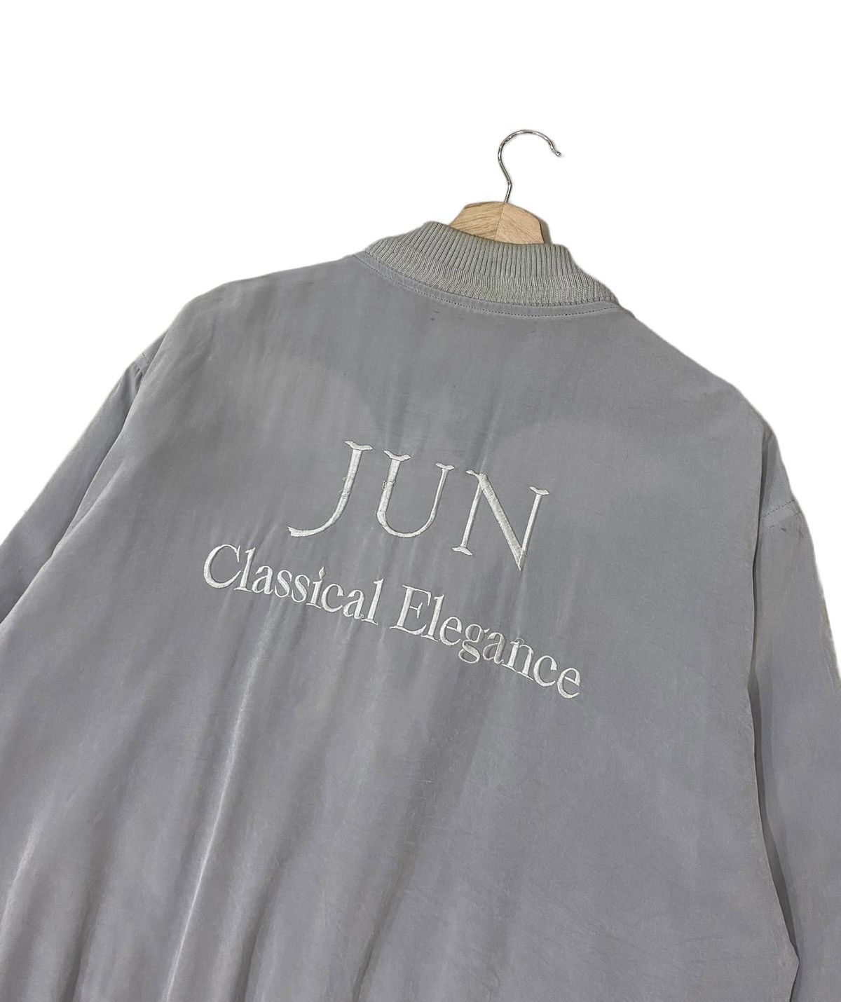Japanese Brand × Jun Takahashi ⚡️ICONIC! VTG JUN MEN EMBROIDERY REVERSIBLE BOMBERS JACKET Size US L / EU 52-54 / 3 - 10 Thumbnail