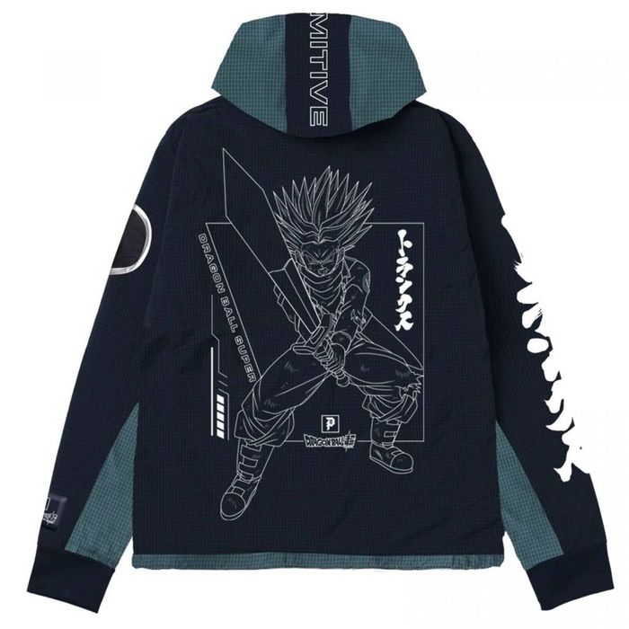 Primitive Primitive X Dragon Ball Super Trunks Victory Anorak Jacket ...