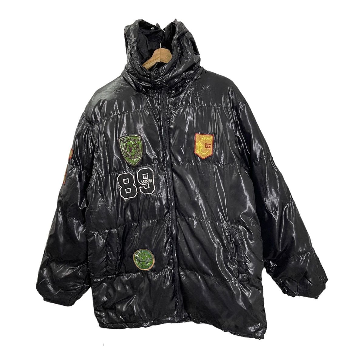 Vintage Vintage Larkins Tampa Florida Hoodies Puffer Jacket Size L Size US L / EU 52-54 / 3 - 3 Thumbnail